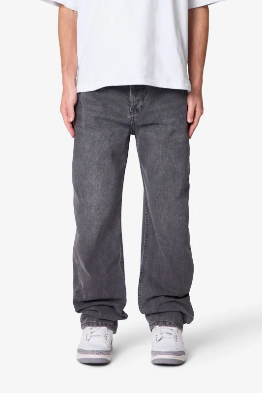 Baggy Denim - Dark Sand Wash made by MNML
