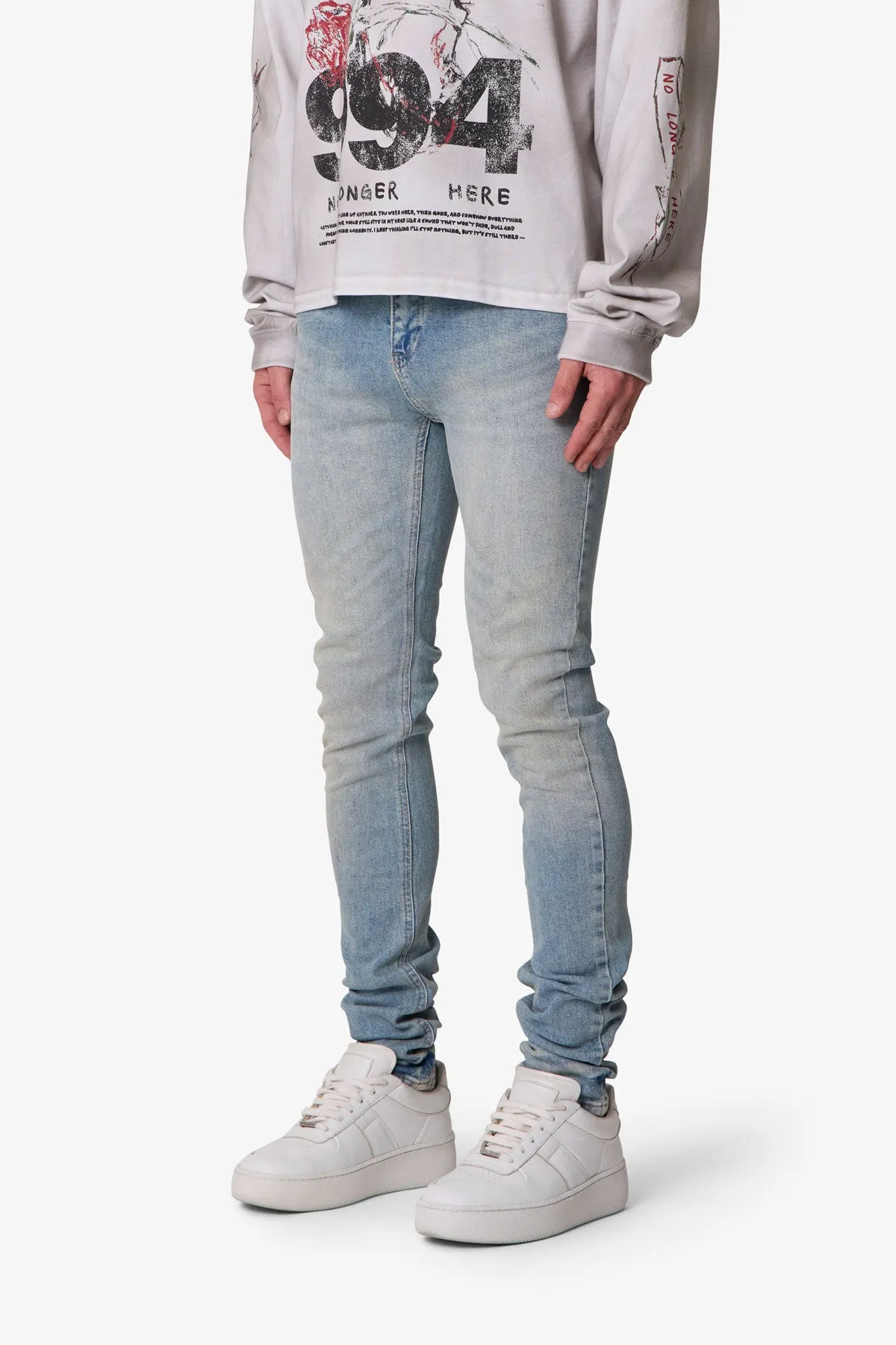 Skinny Denim - Western Blue sold by MNML product image thumbnail 3