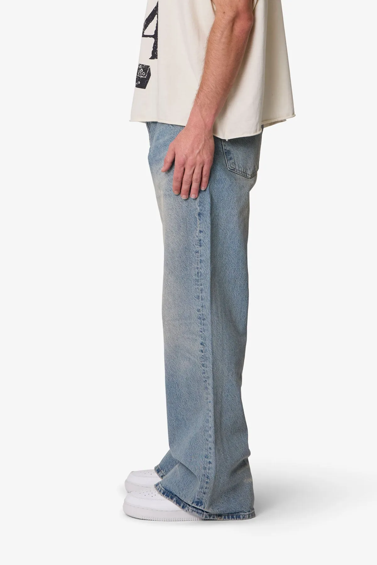 Kick Flare Denim - Western Blue sold by MNML product image thumbnail 4