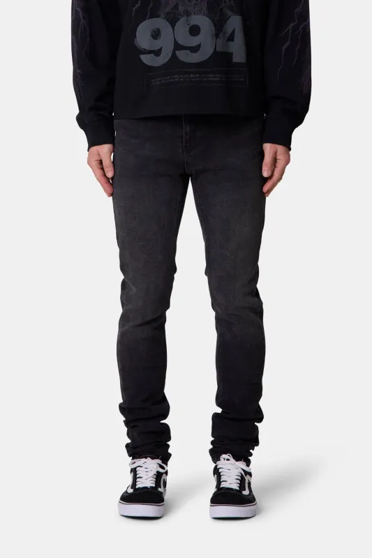 Skinny Denim - Western Black made by MNML