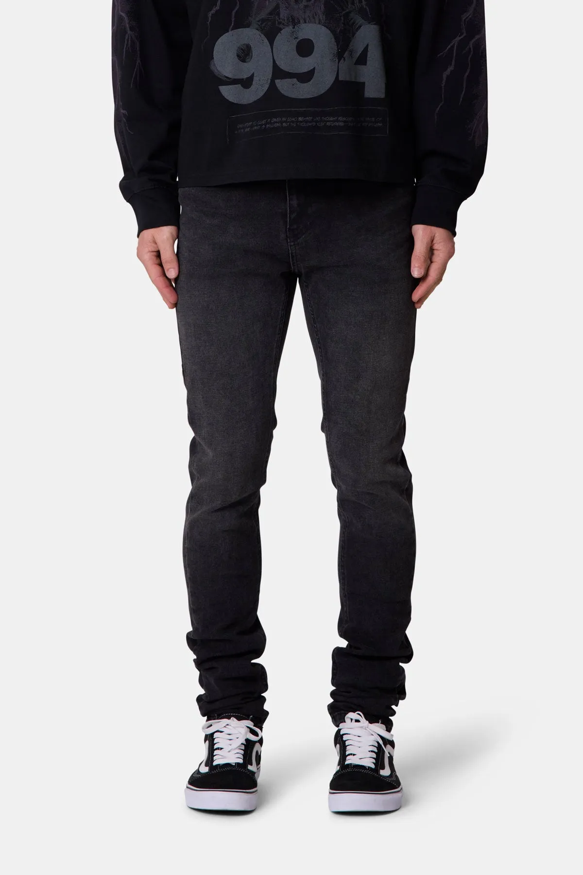 Skinny Denim - Western Black sold by MNML