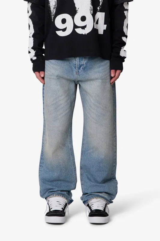 Baggy Denim - Western Blue made by MNML