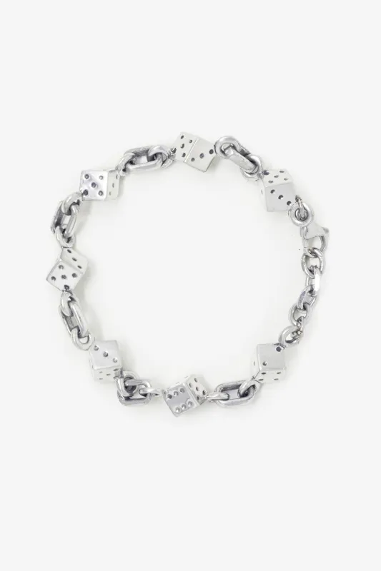 Dice Bracelet Jewelry - Silver made by MNML