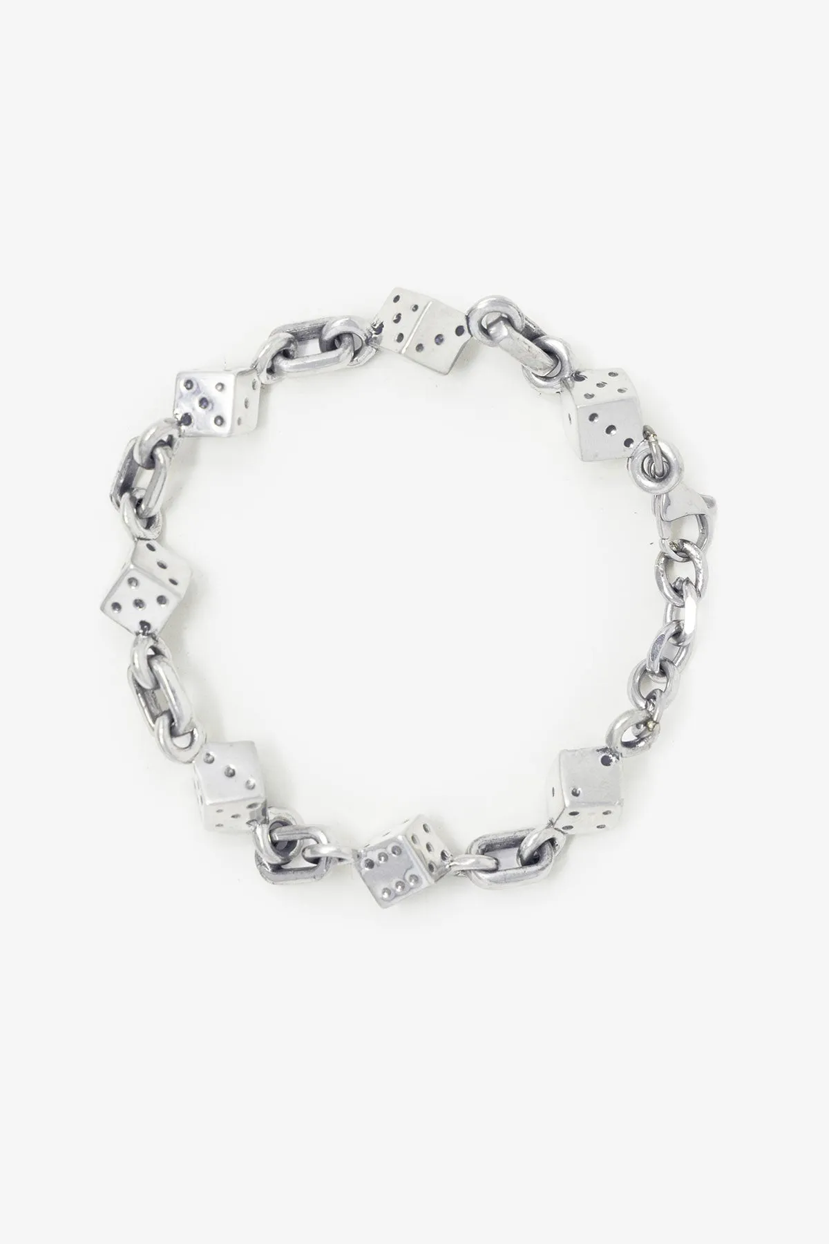 Dice Bracelet Jewelry - Silver sold by MNML