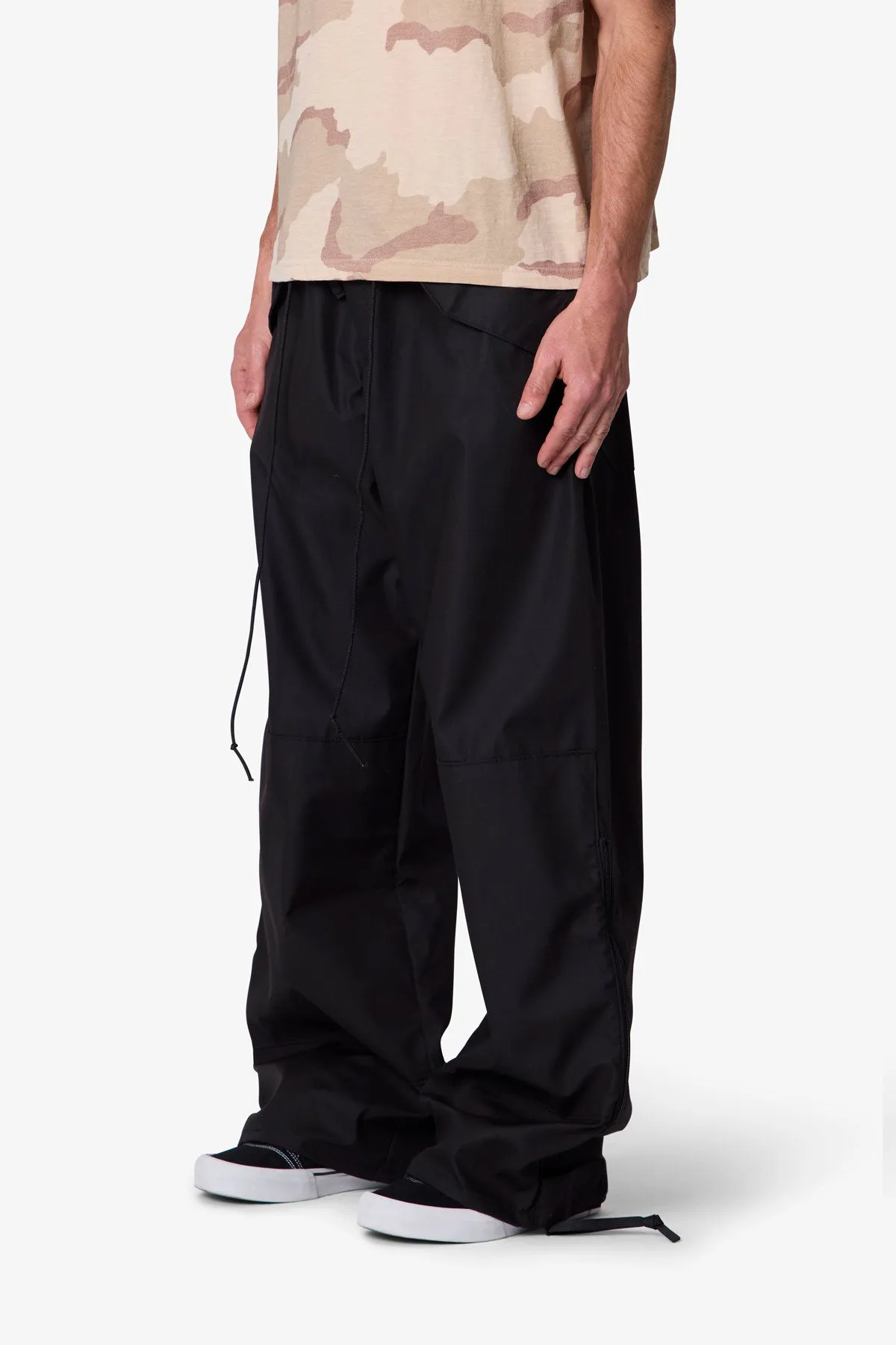 Baggy Military Pants - Black sold by MNML product image thumbnail 3