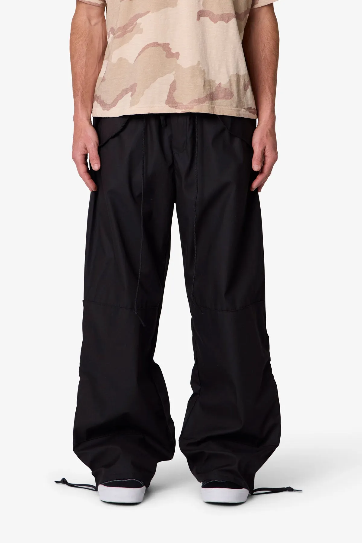 Baggy Military Pants - Black sold by MNML