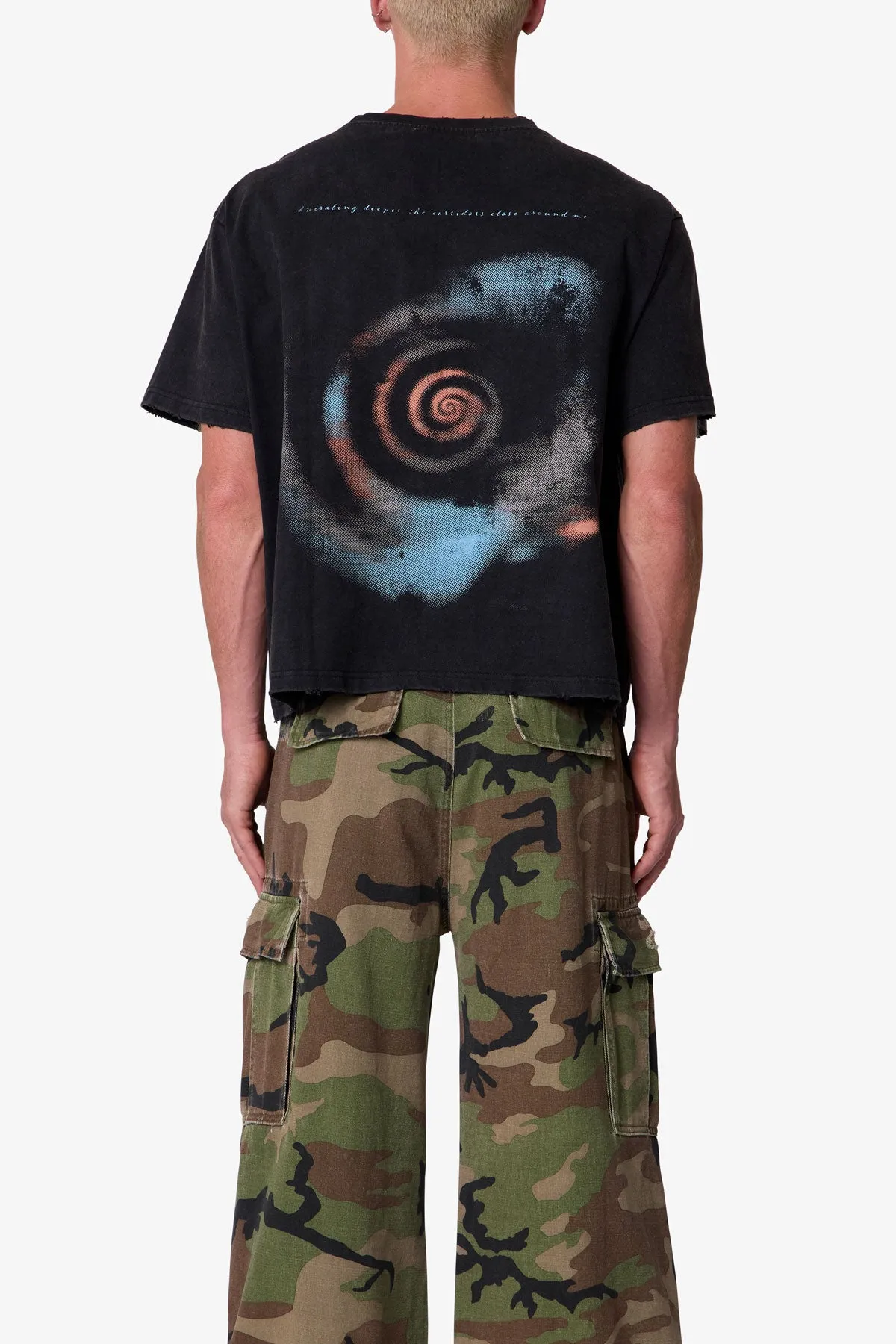 Scream Tee - Washed Black sold by MNML product image thumbnail 5