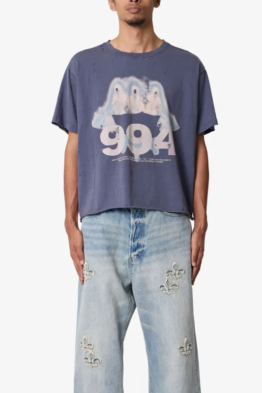 Row Tee - Washed Black made by MNML