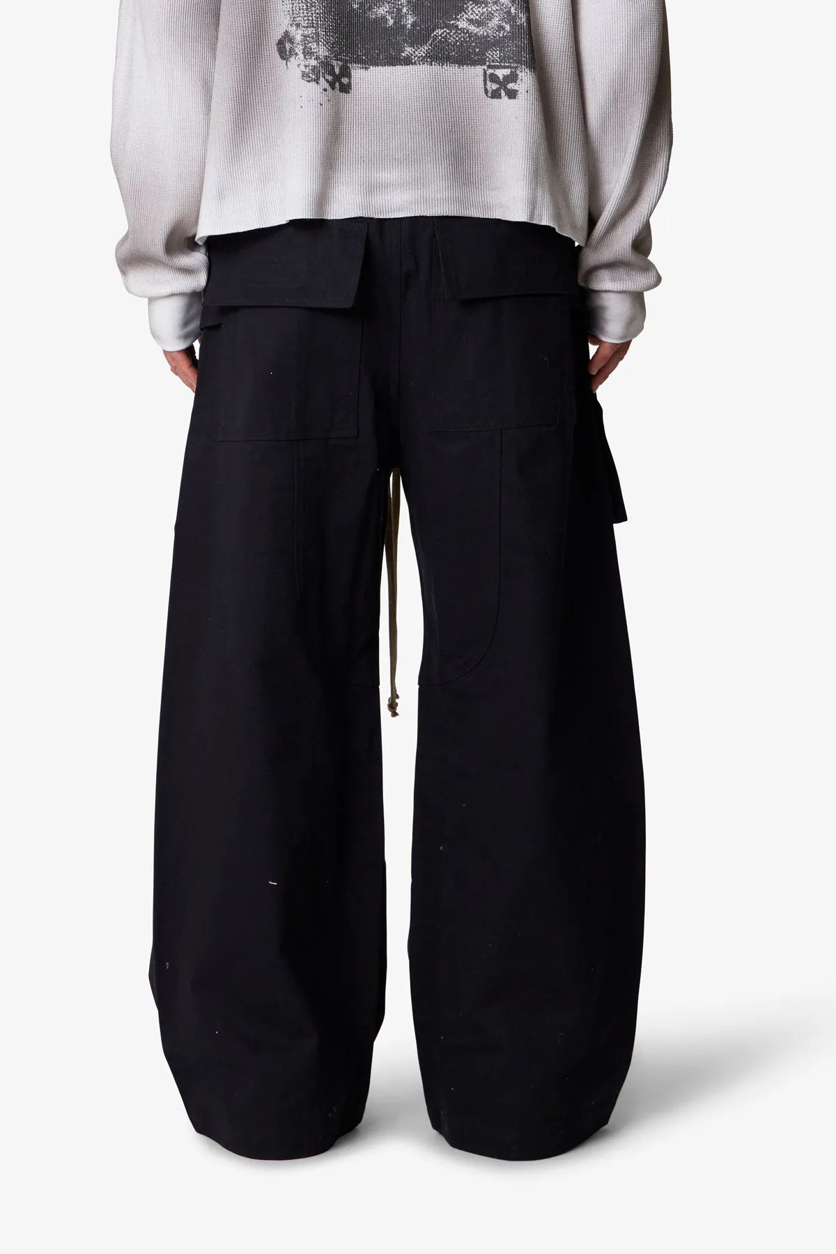 Strapped Cargo Pants - Black sold by MNML product image thumbnail 5
