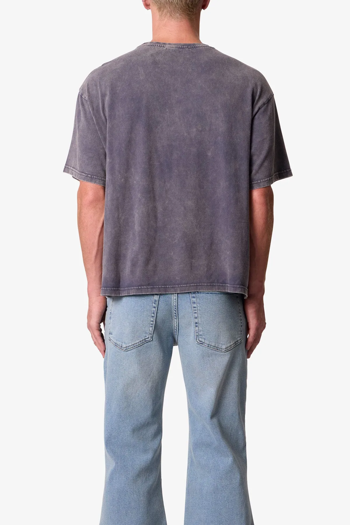Vintage Pocket Tee - Washed Black sold by MNML product image thumbnail 5