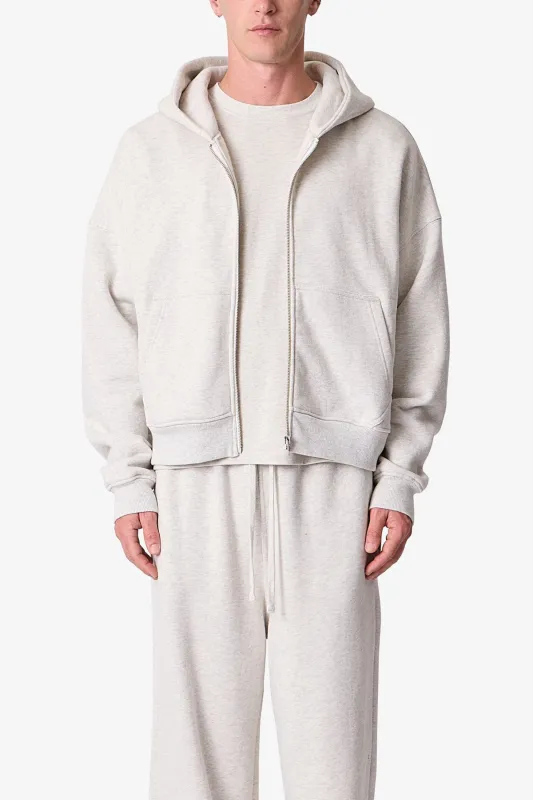 Zip Hoodie - Oatmeal made by MNML