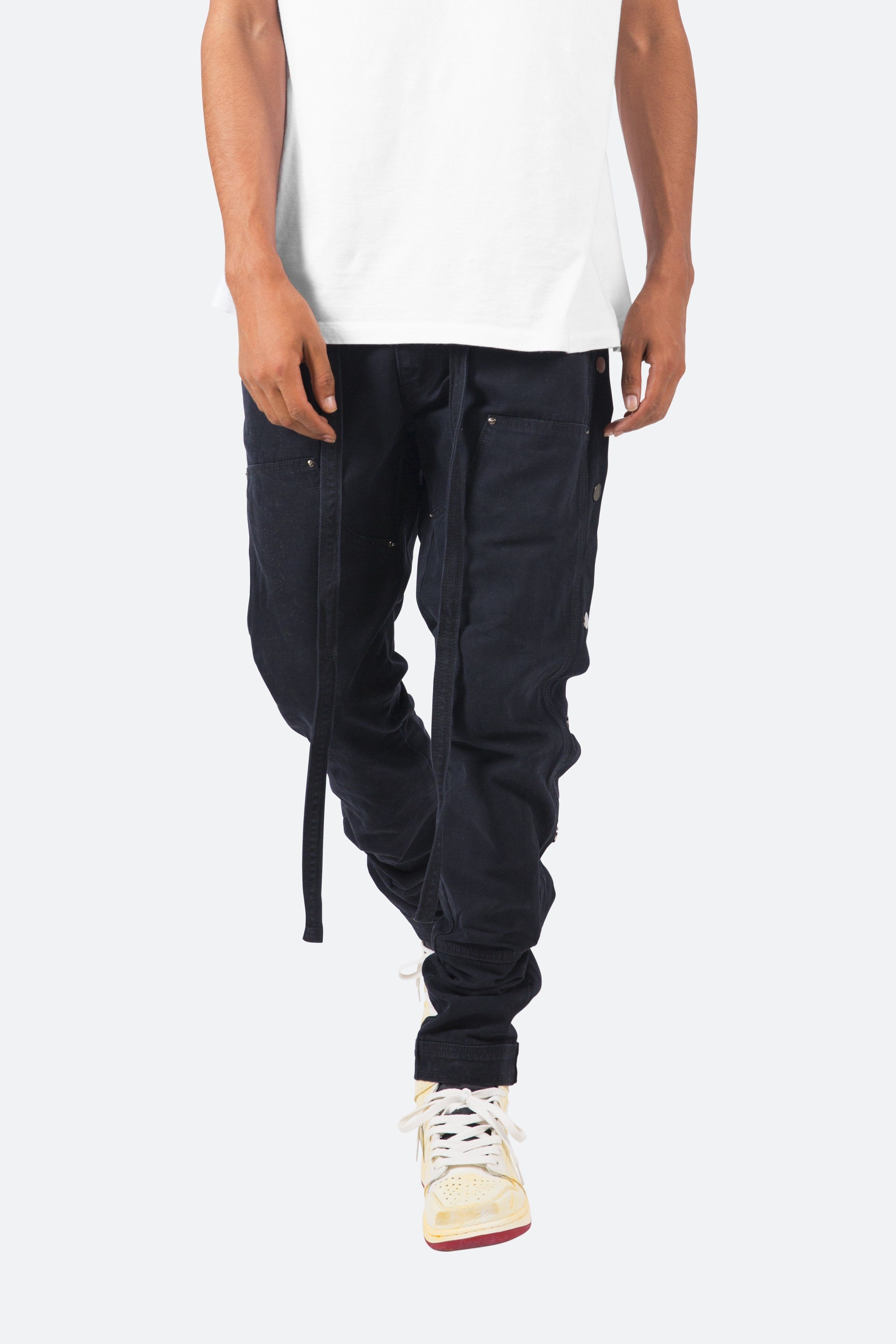 Snap Western Pants - Black sold by MNML product image thumbnail 2