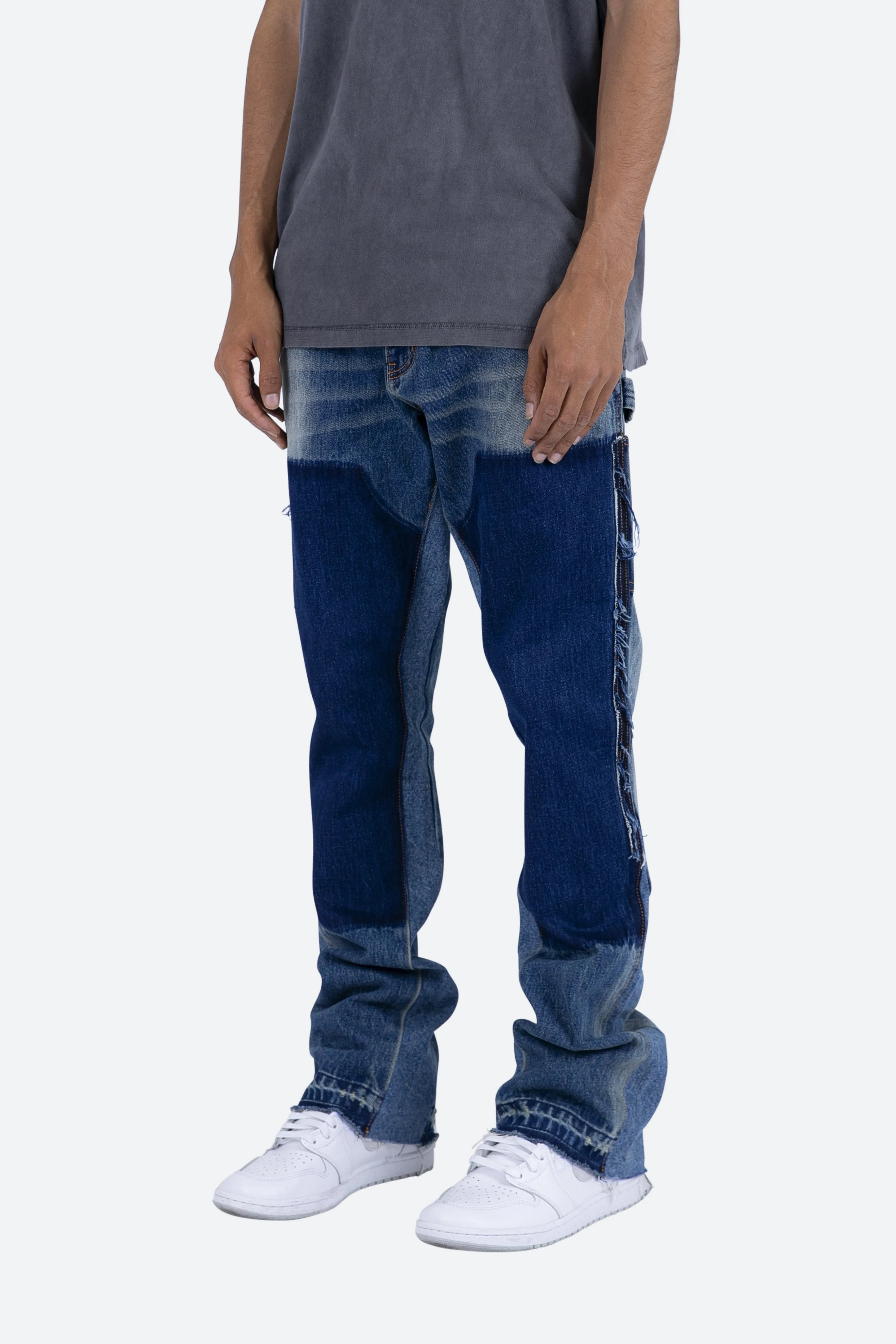 B118 Work Flare Denim - Blue sold by MNML product image thumbnail 4