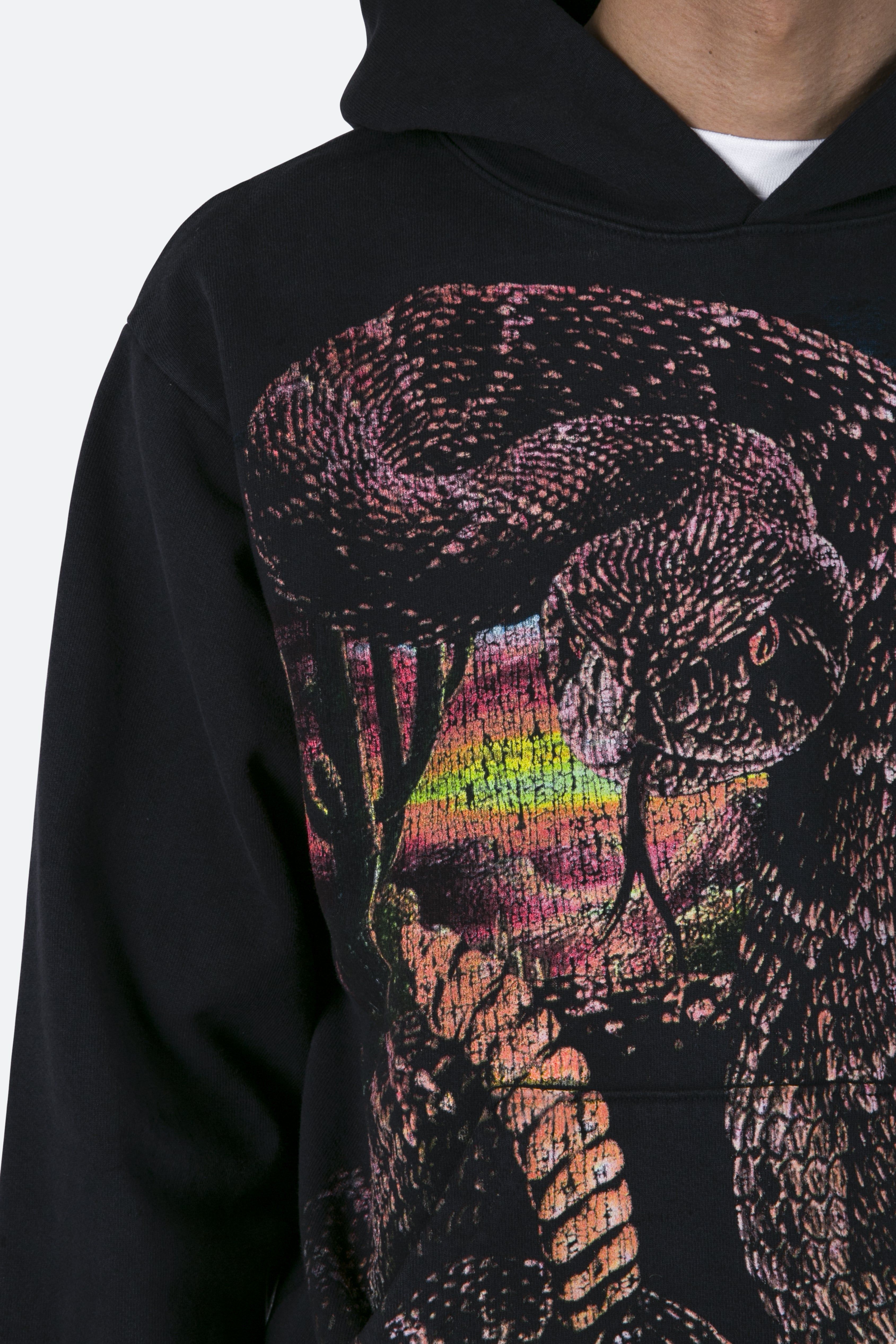 Snake Eyes Hoodie - Off Black sold by MNML product image thumbnail 9