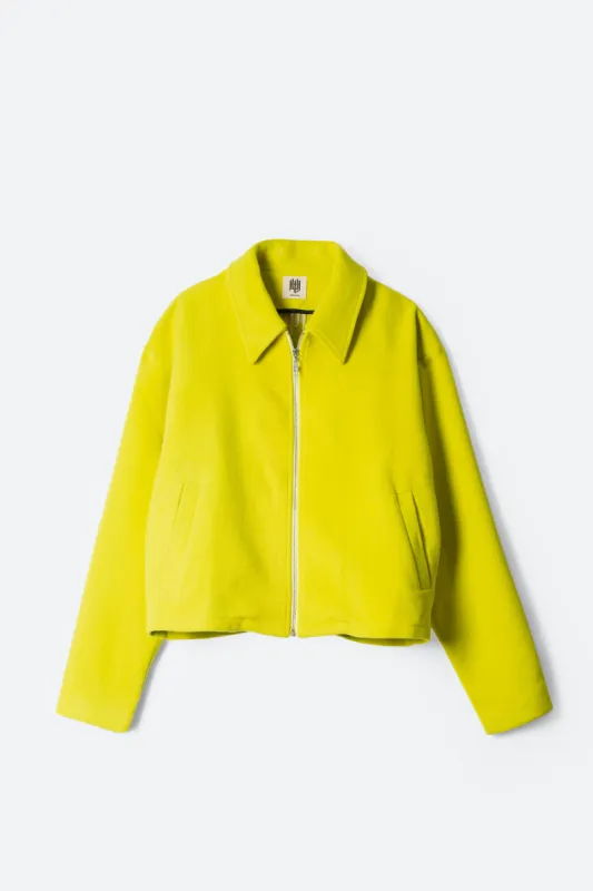 Double Face Wool Jacket - Green Apple sold by MNML