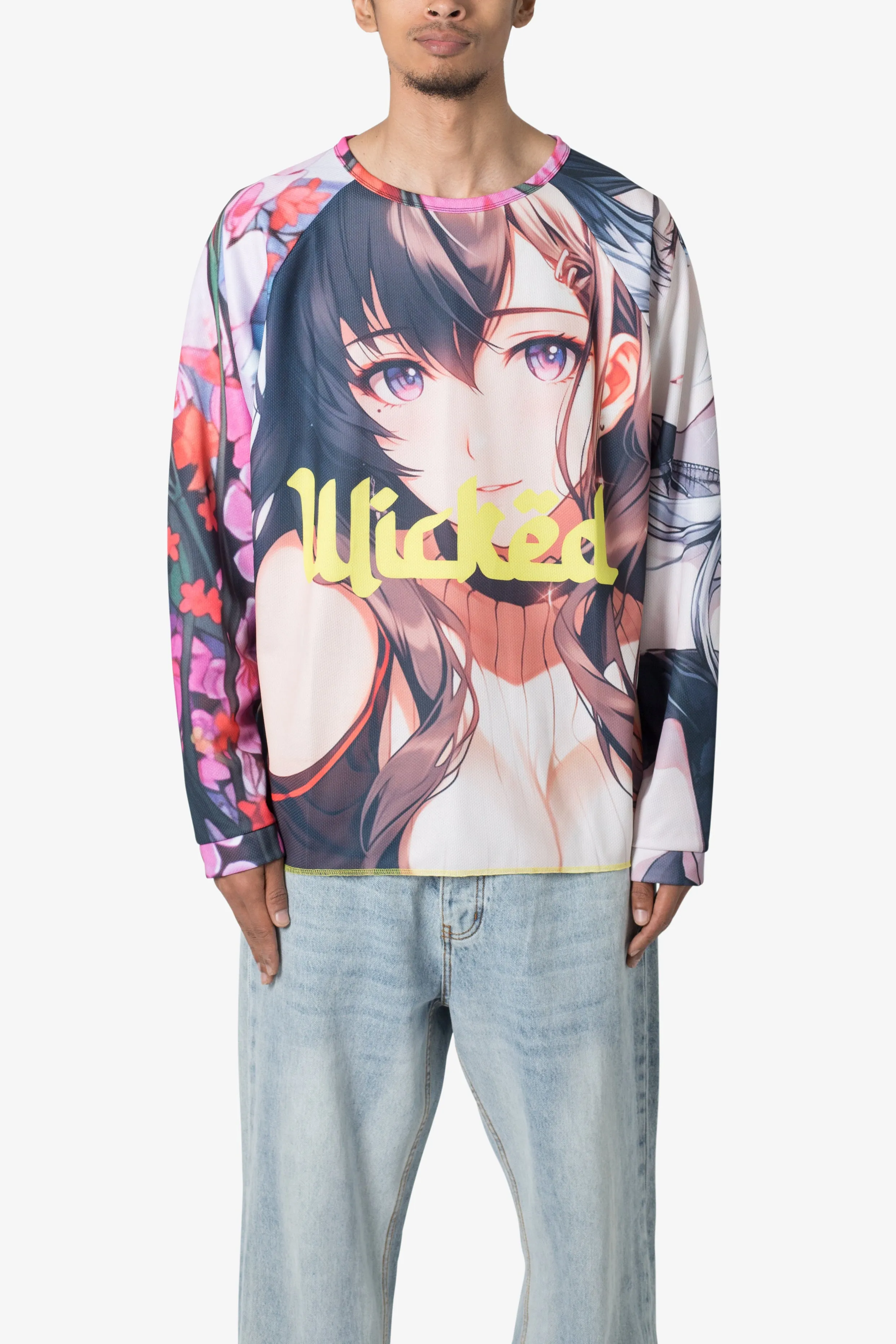 Anime L/S Jersey - Multi sold by MNML