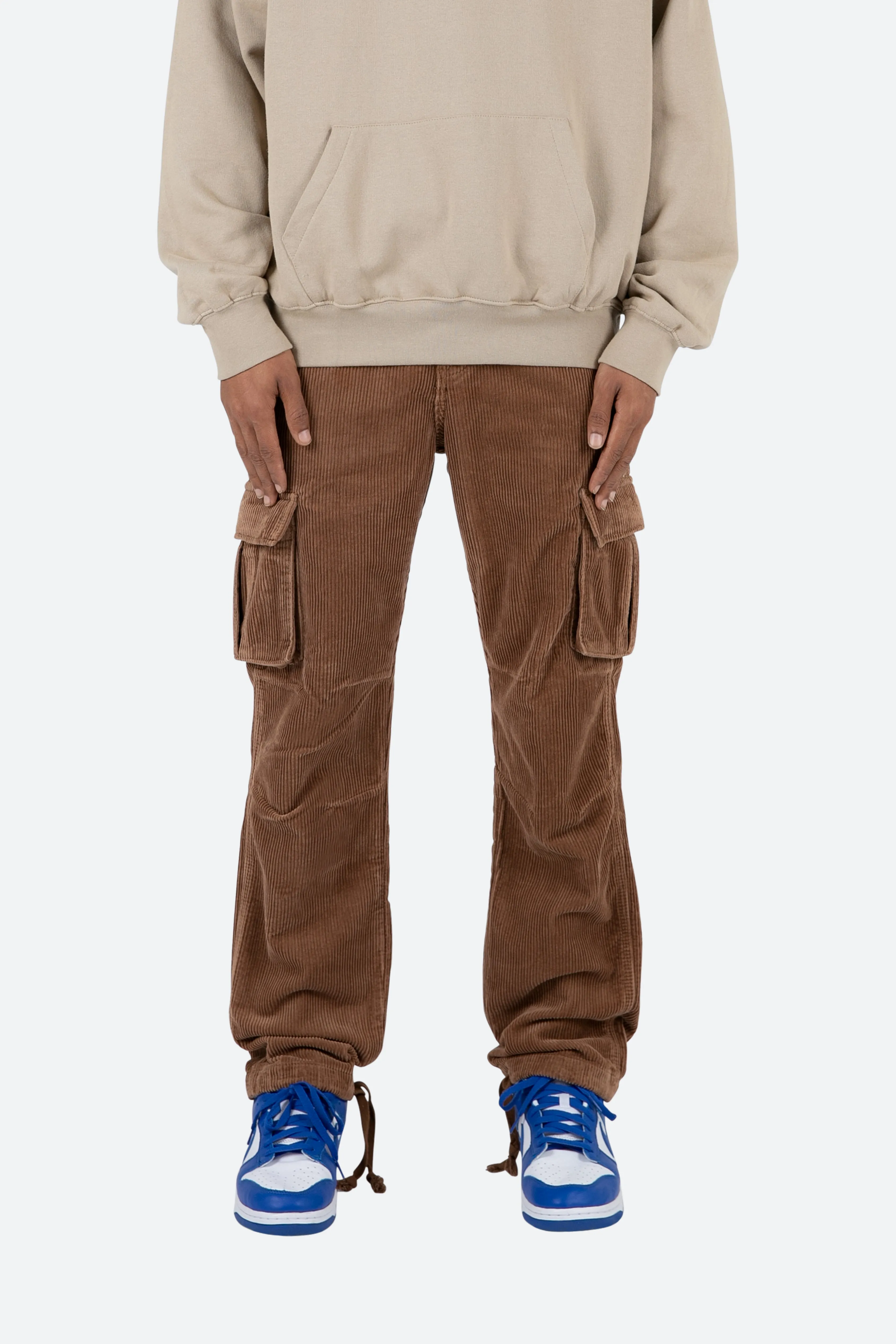 Vintage Corduroy Cargo Pants - Brown sold by MNML product image thumbnail 2
