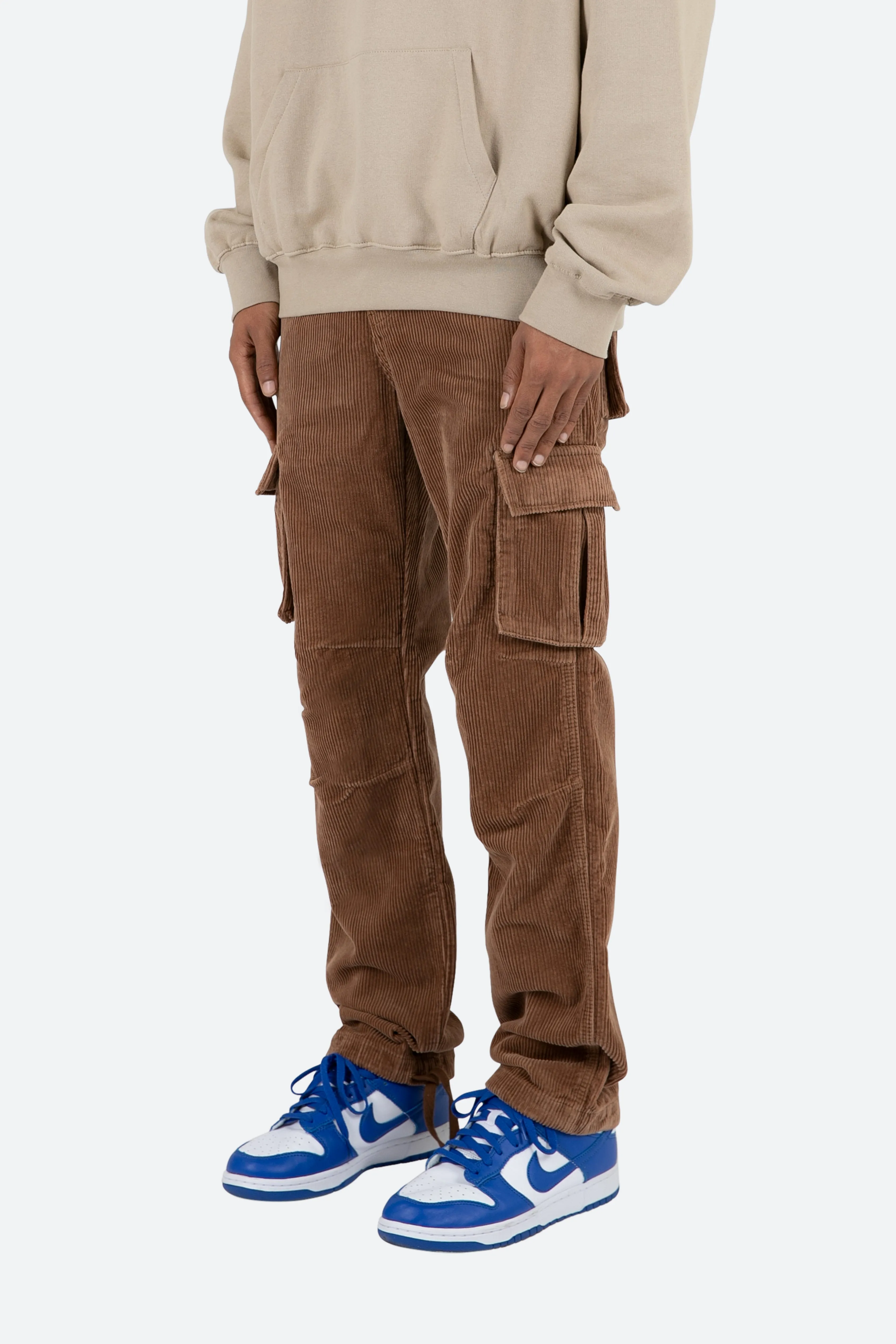 Vintage Corduroy Cargo Pants - Brown sold by MNML product image thumbnail 3