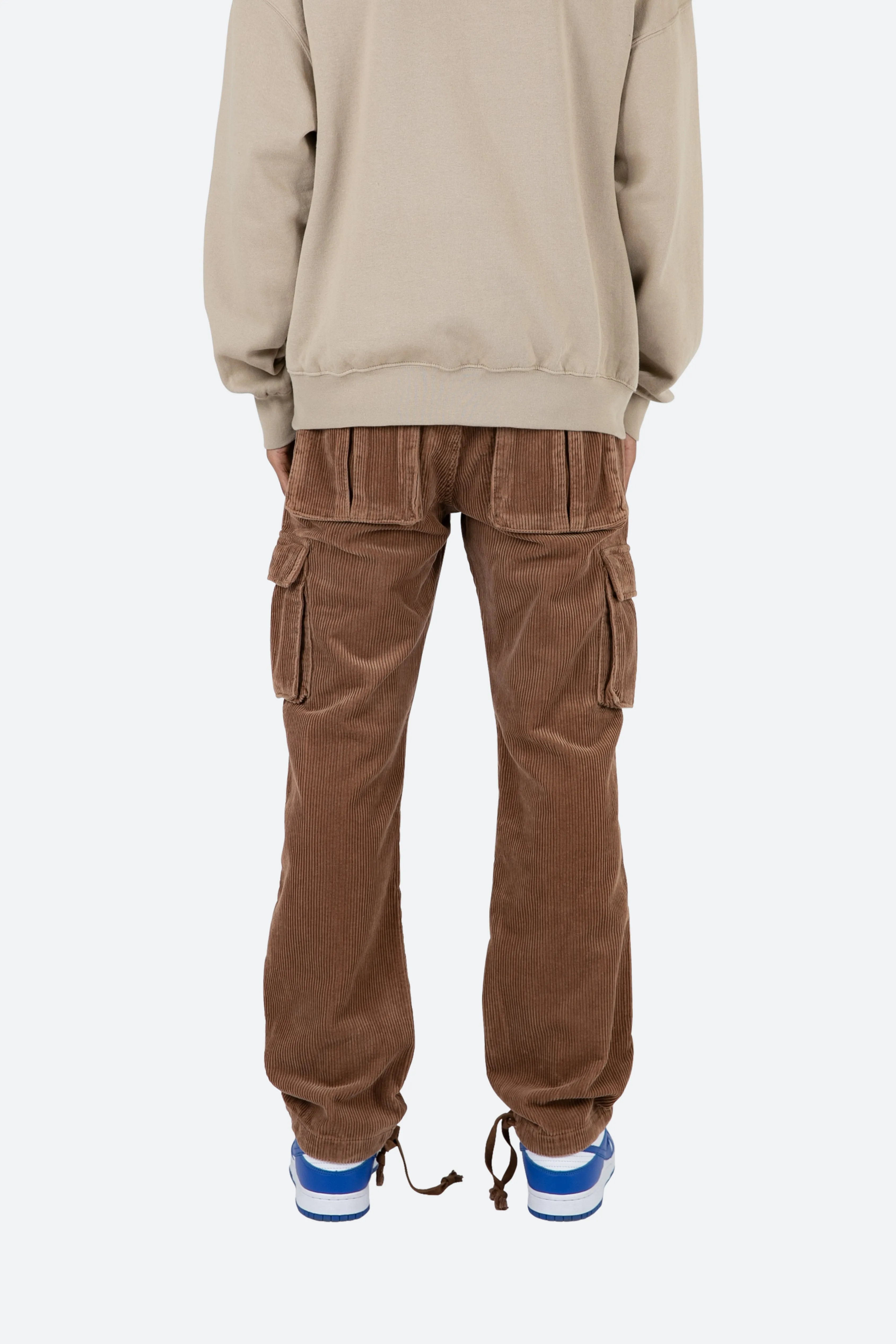 Vintage Corduroy Cargo Pants - Brown sold by MNML product image thumbnail 5