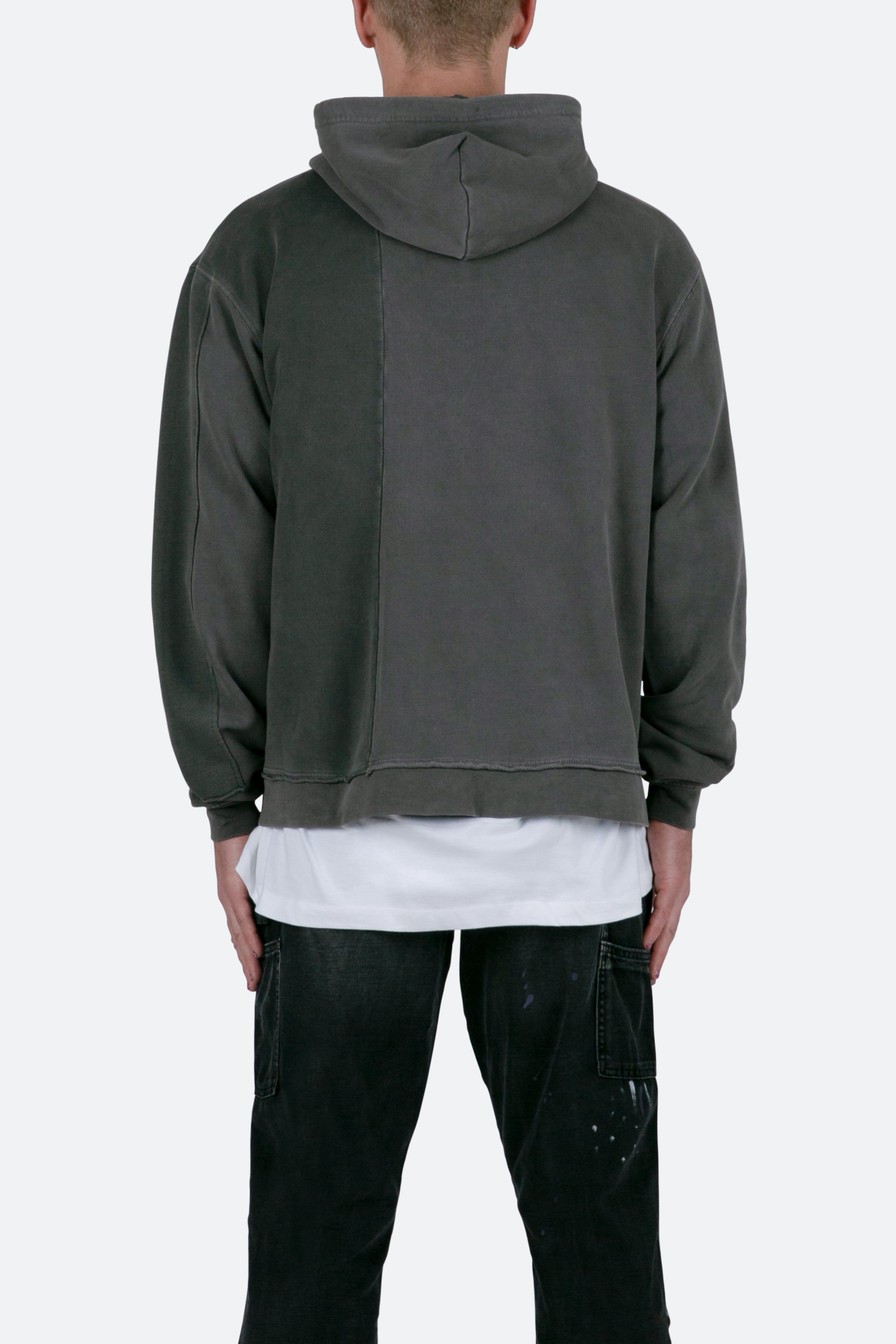 Paneled Vintage Hoodie - Black sold by MNML product image thumbnail 5