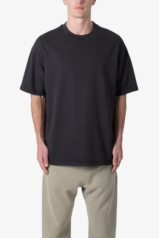 Heavy Every Day Tee - Washed Black sold by MNML