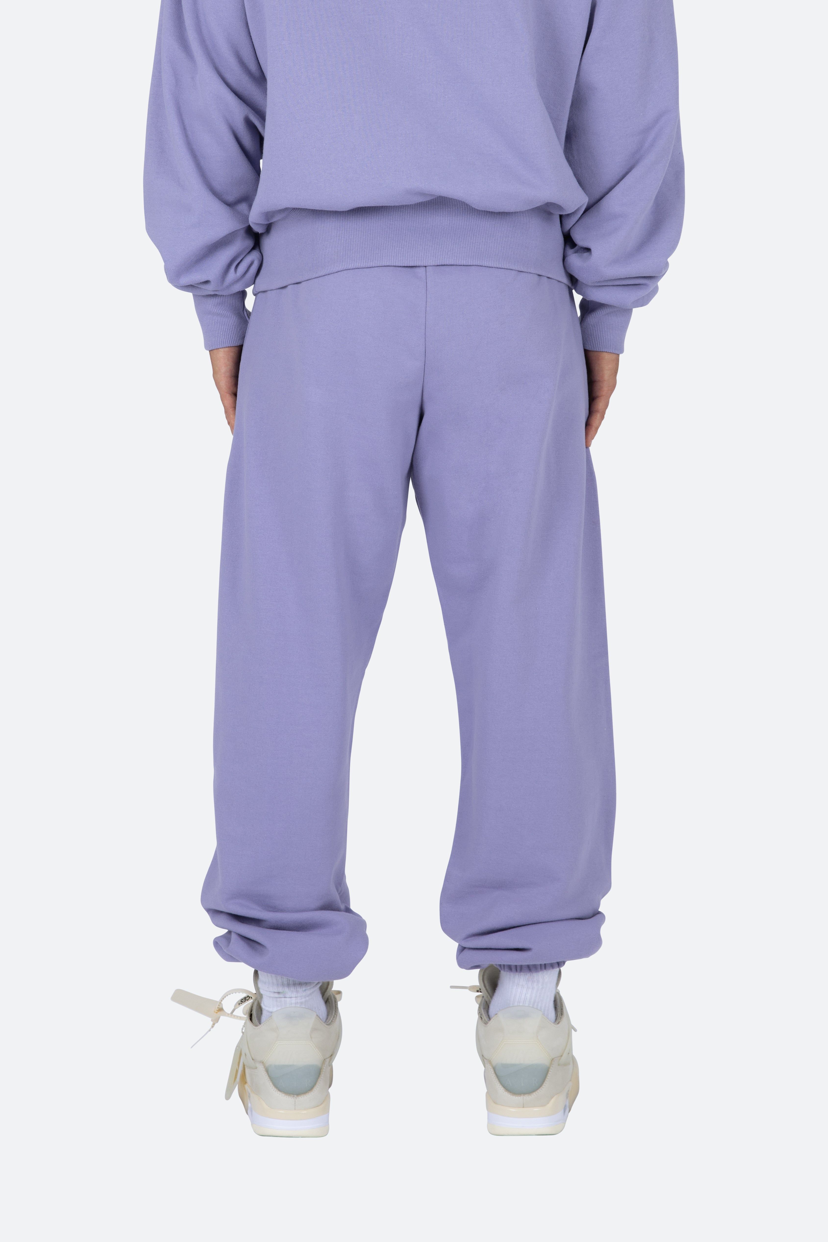 Classic Sweatpants - Purple sold by MNML product image thumbnail 6