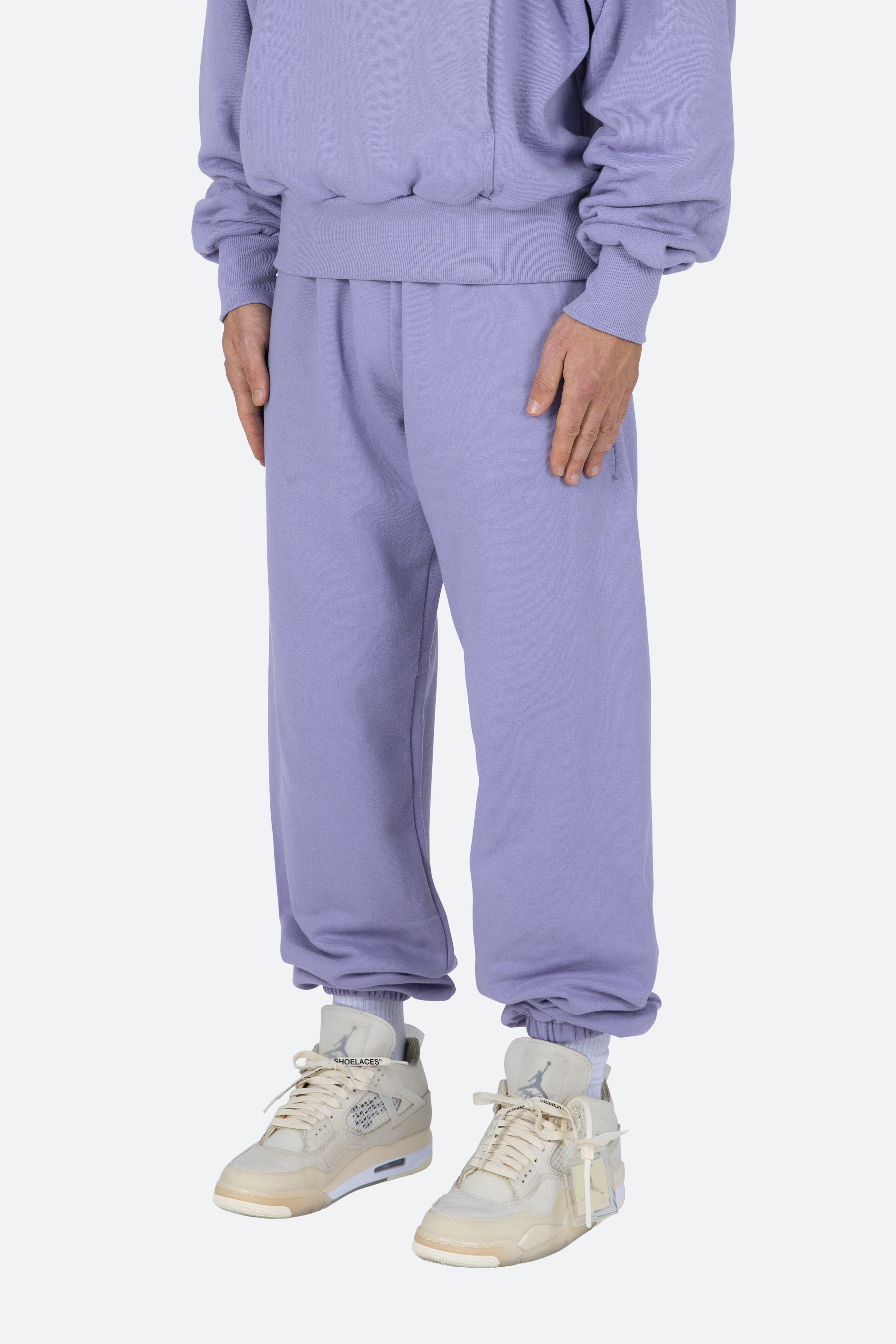 Classic Sweatpants - Purple sold by MNML product image thumbnail 4