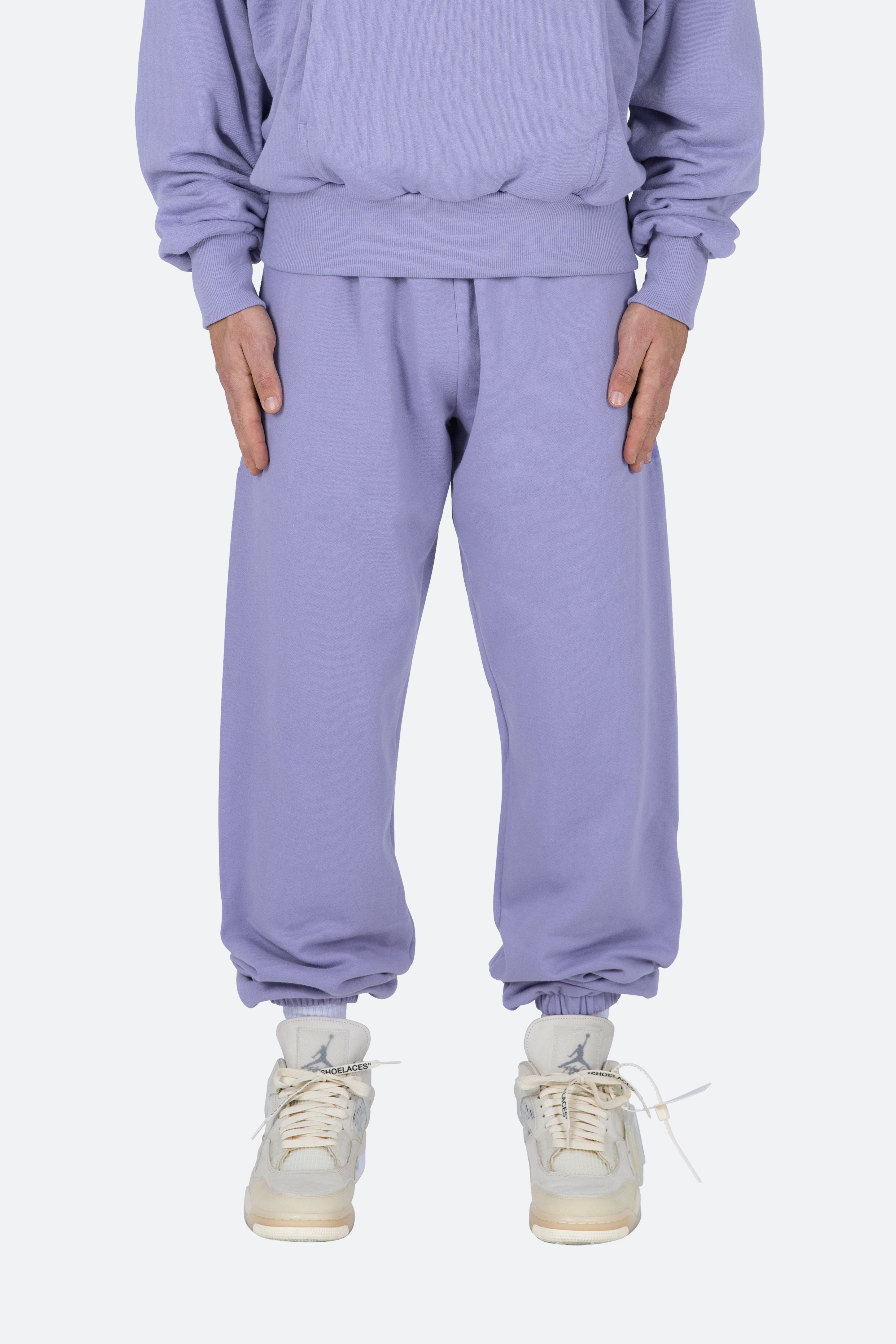 Classic Sweatpants - Purple sold by MNML product image thumbnail 3