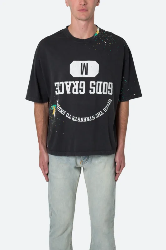 Gods Grace Vintage Tee - Washed Black sold by MNML