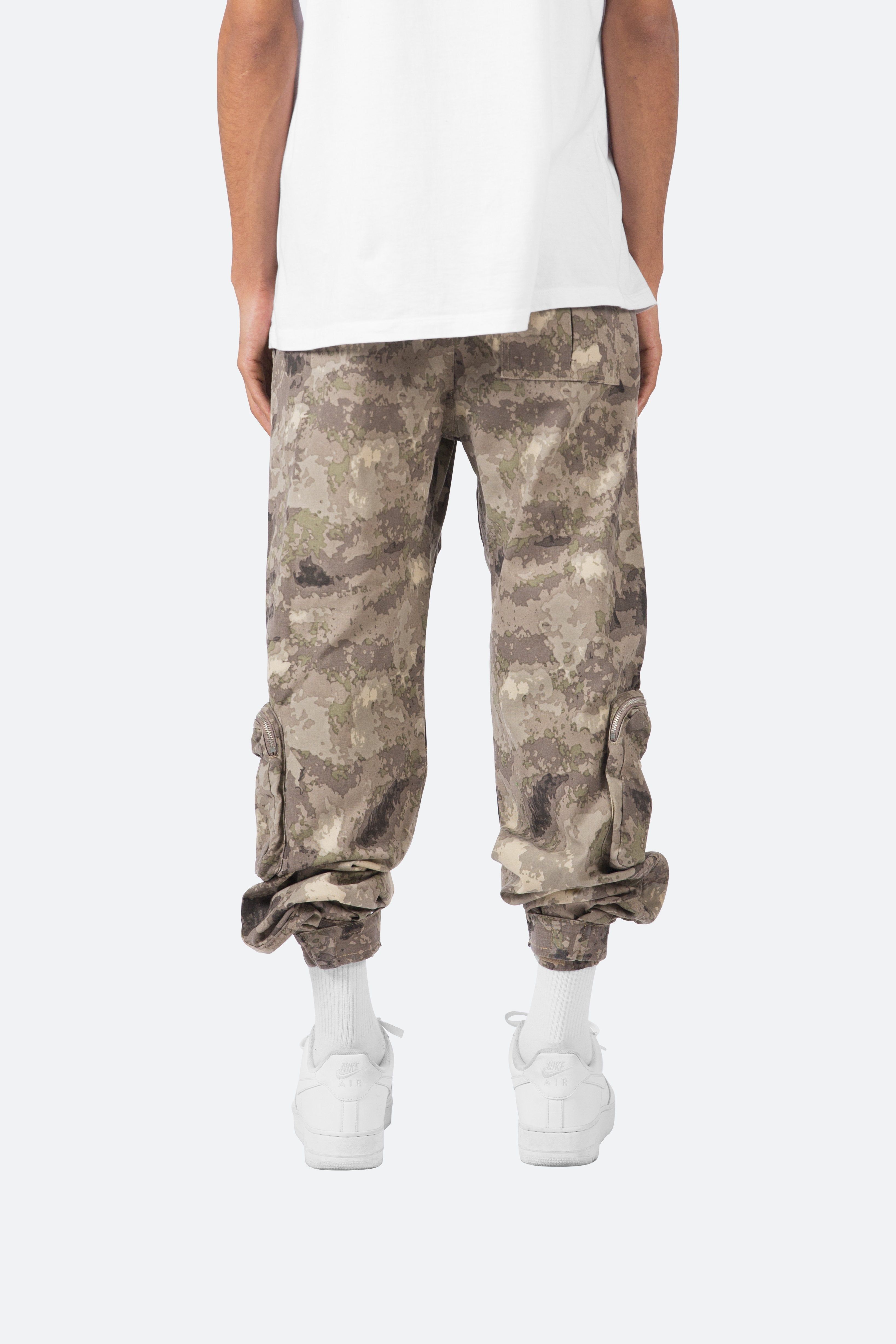 Zipper Cargo Pants - Camo sold by MNML product image thumbnail 5