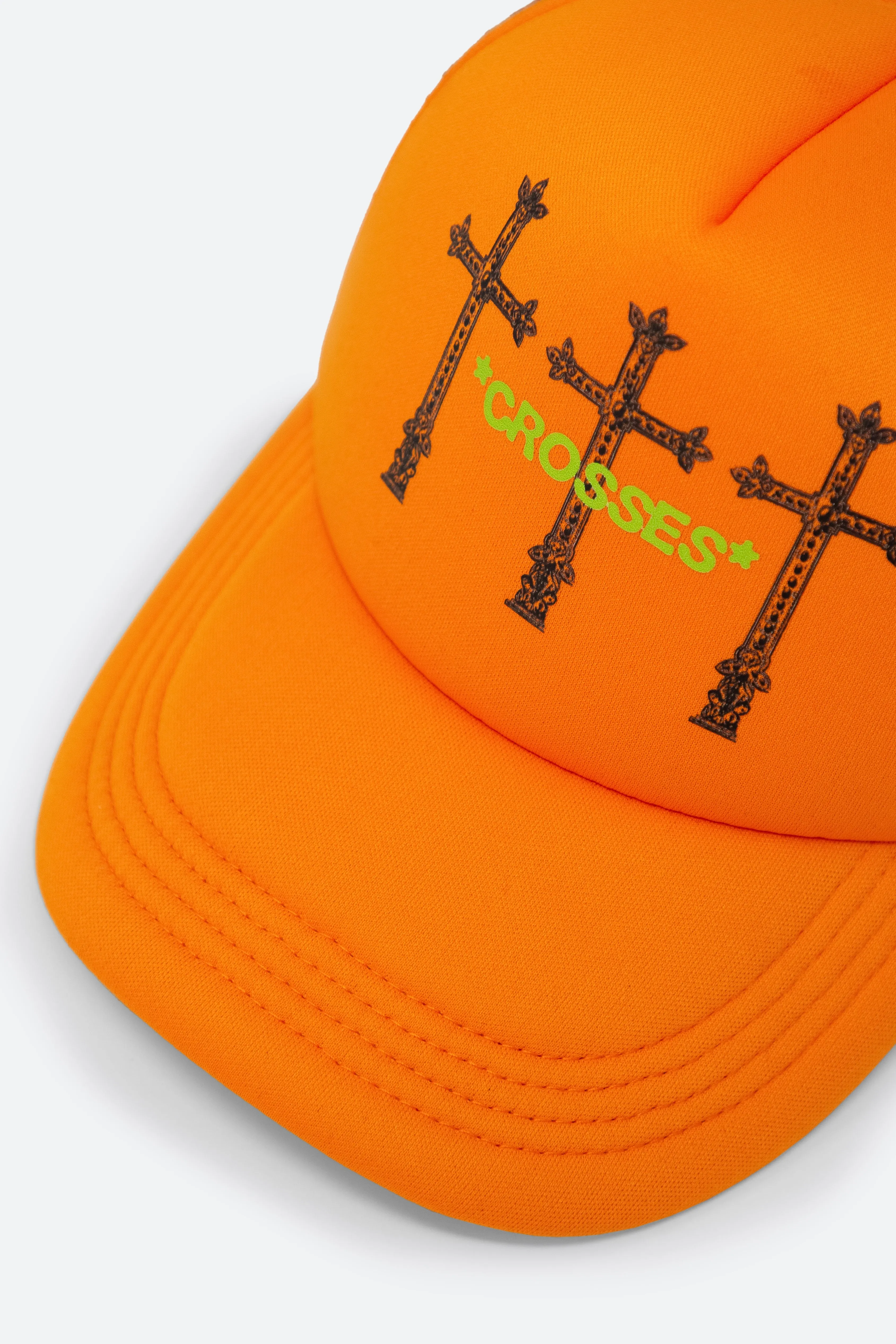 Crosses Trucker Cap - Orange sold by MNML product image thumbnail 4