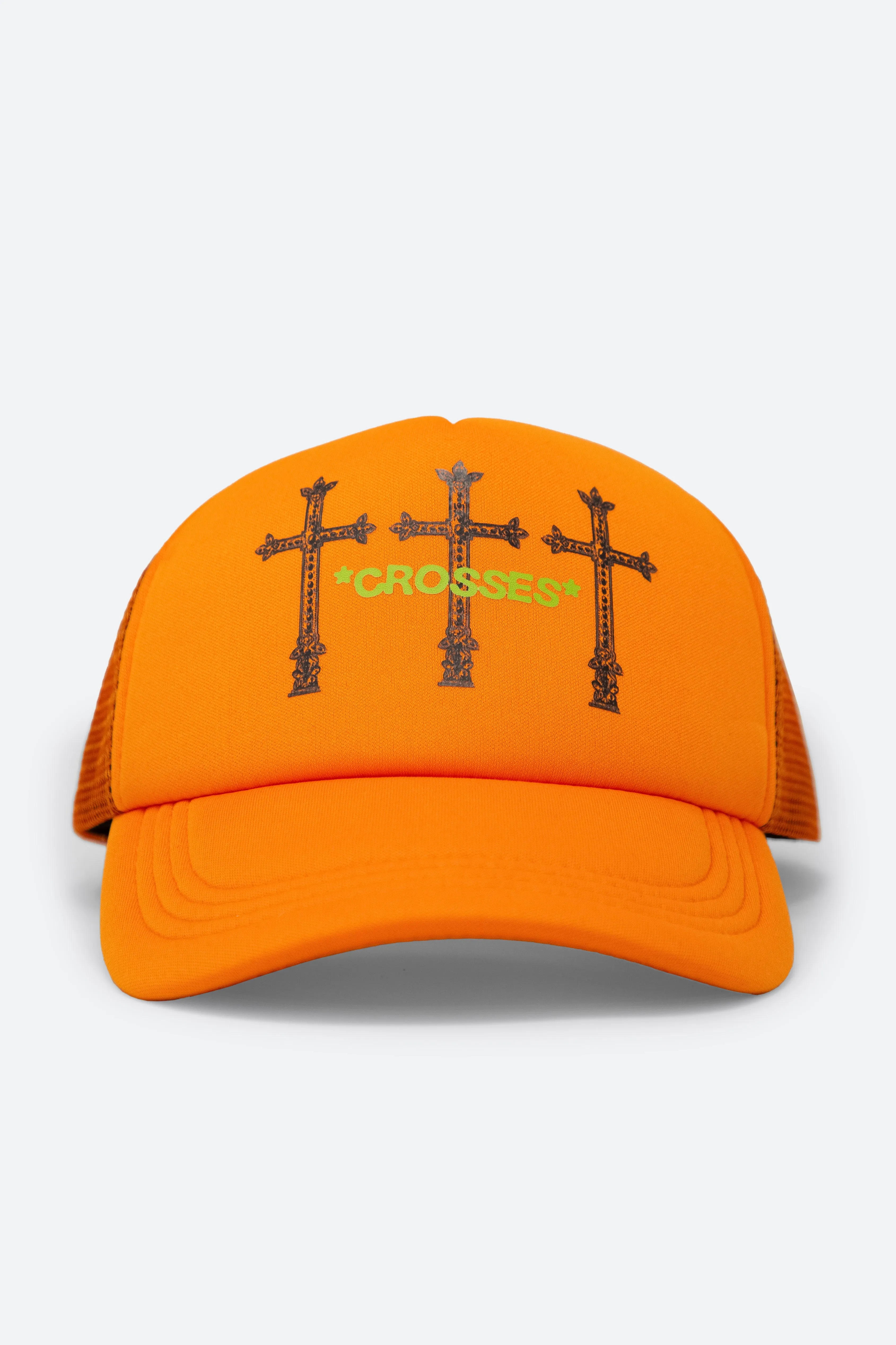Crosses Trucker Cap - Orange sold by MNML product image thumbnail 2