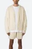Fuzzy Cardigan Sweater - Off White sold by MNML
