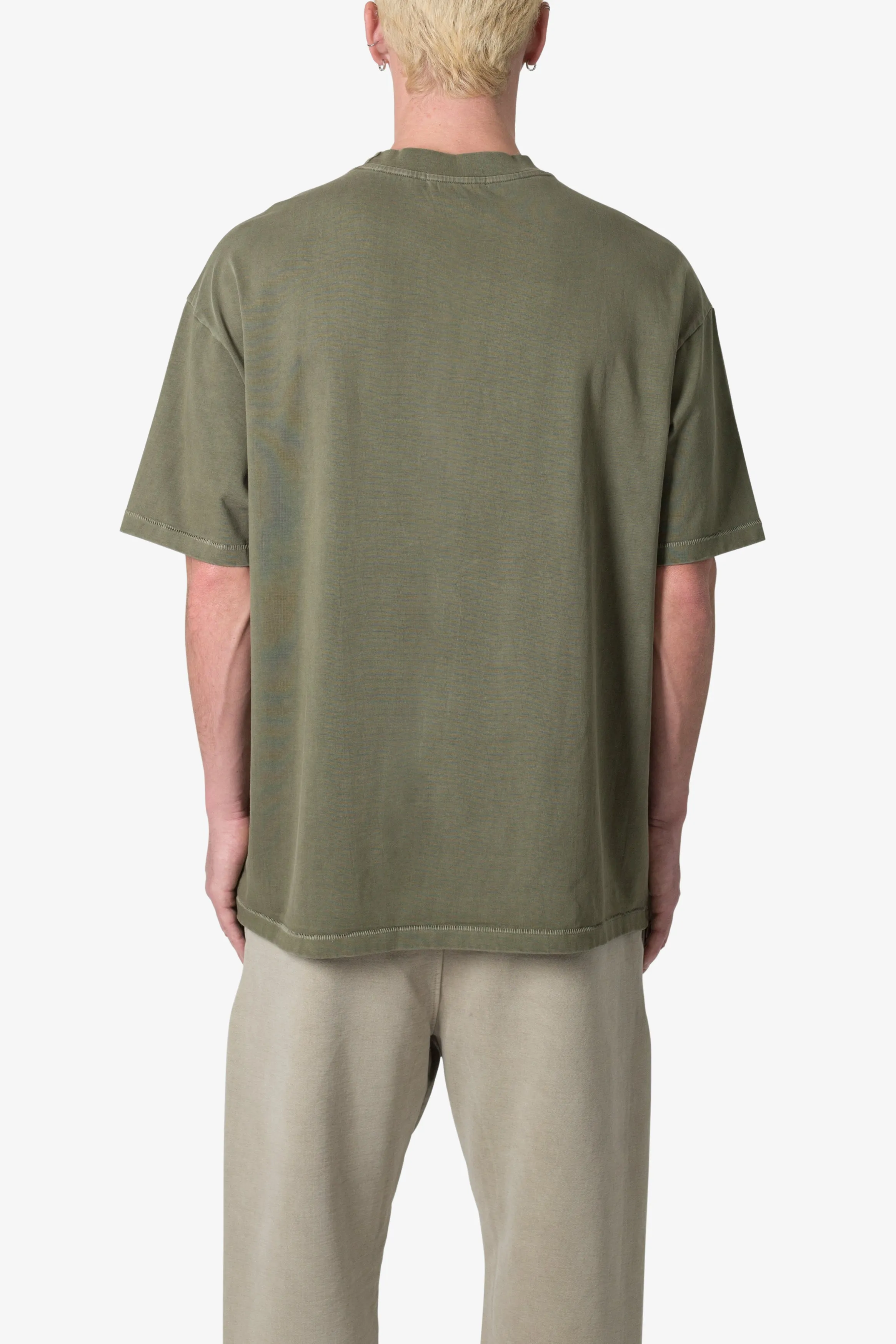 Heavy Every Day Tee - Washed Olive sold by MNML product image thumbnail 5