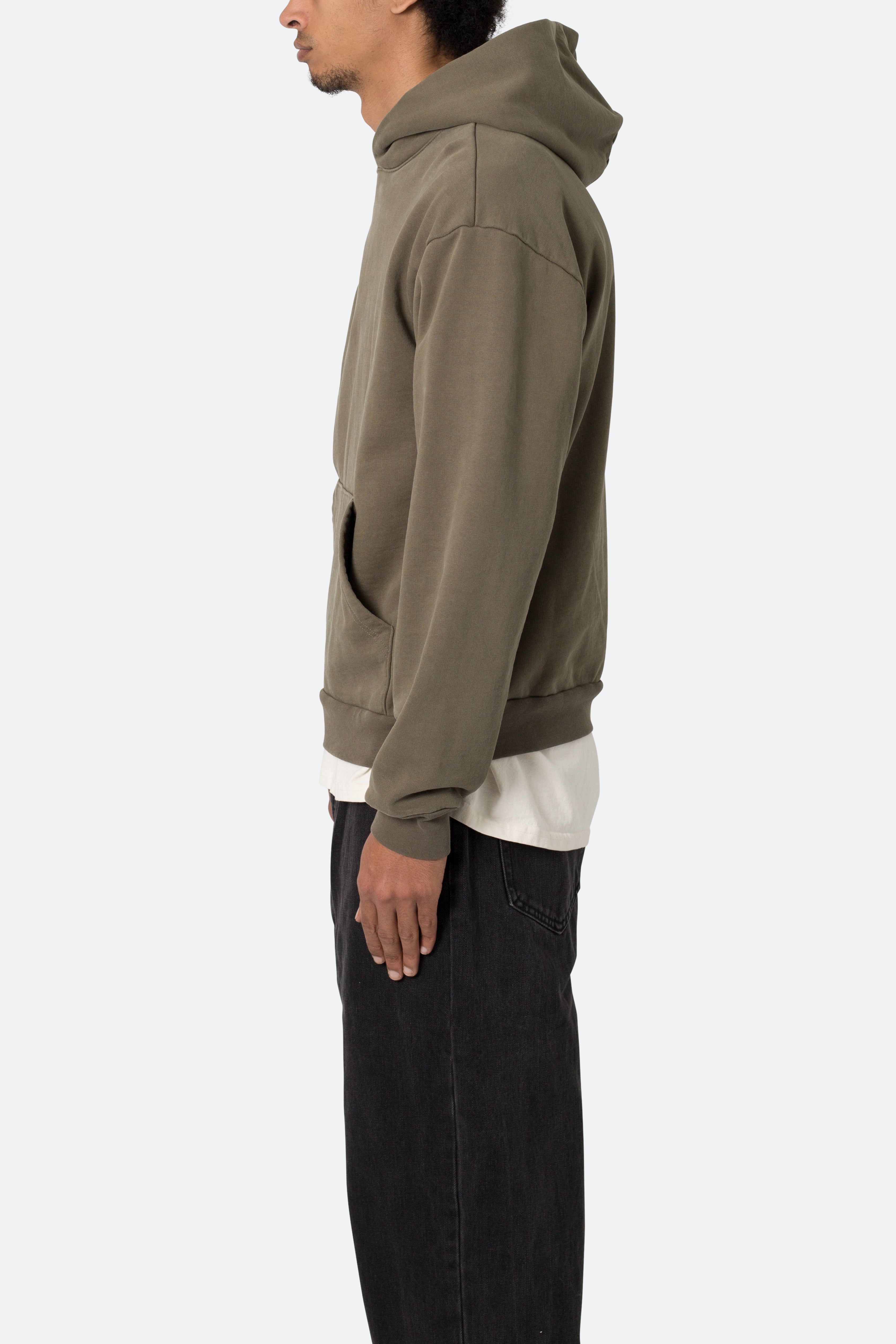 Heavyweight Hoodie - Olive sold by MNML product image thumbnail 4