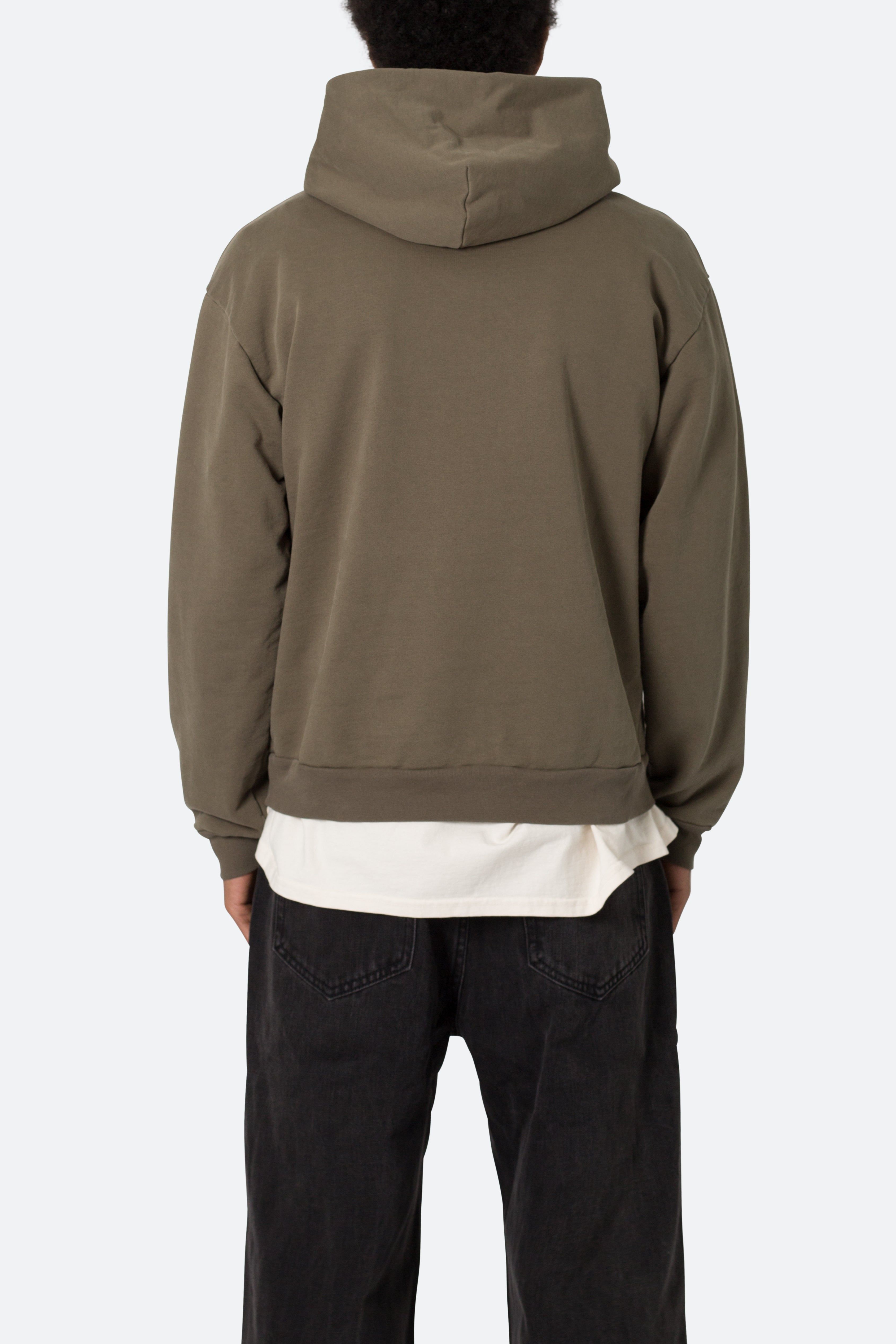 Heavyweight Hoodie - Olive sold by MNML product image thumbnail 5