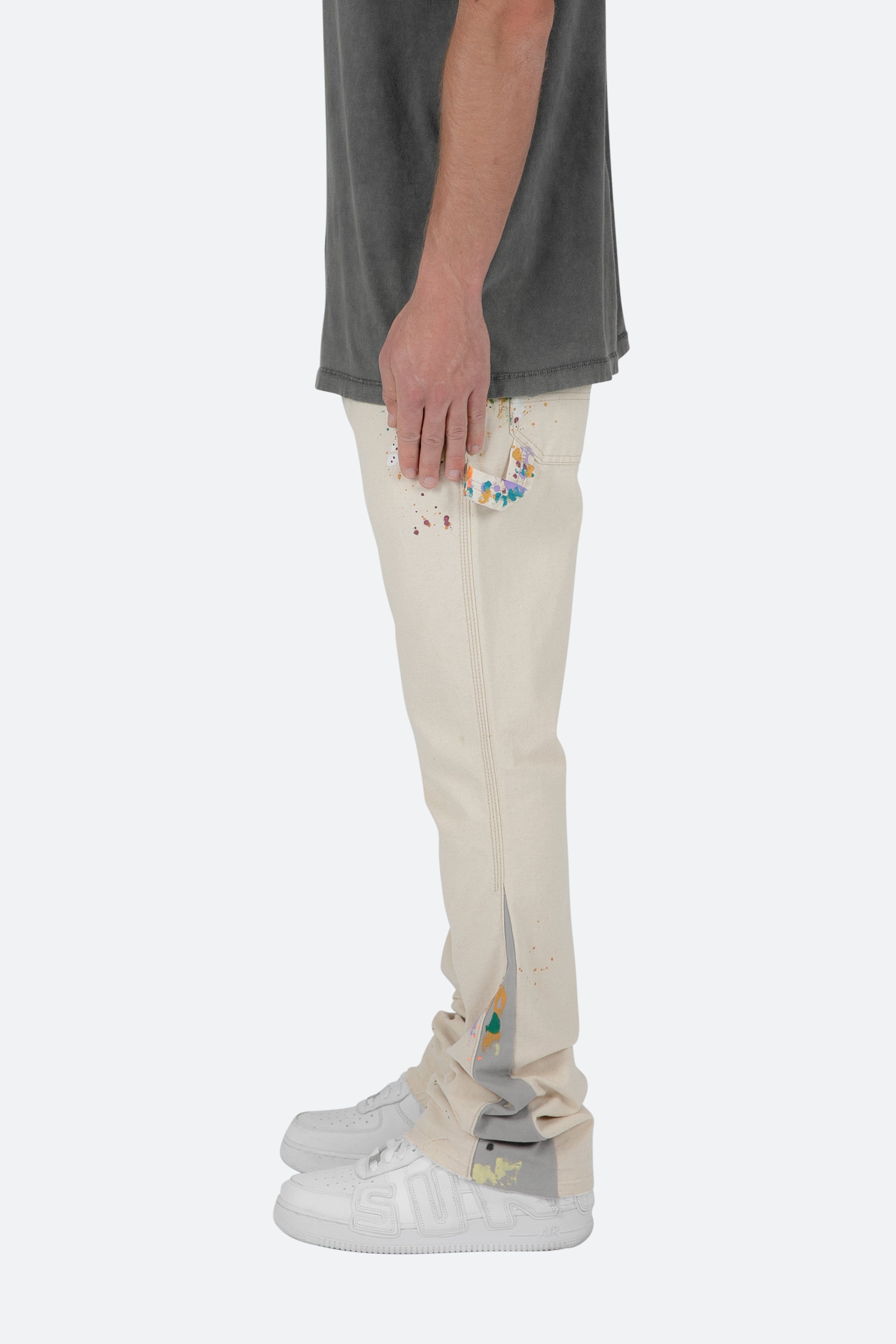 B260 Flare Denim - White sold by MNML product image thumbnail 5