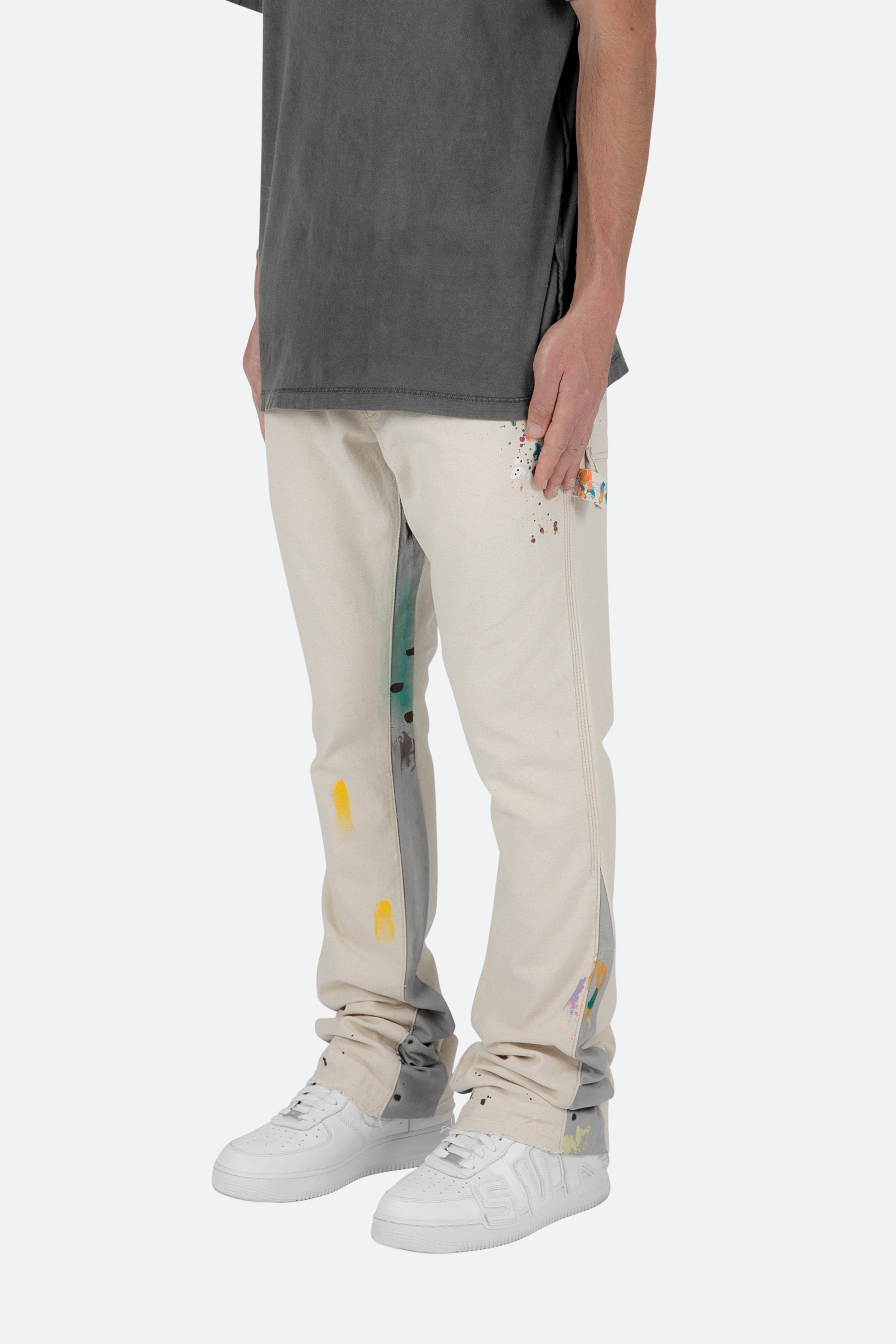 B260 Flare Denim - White sold by MNML product image thumbnail 4