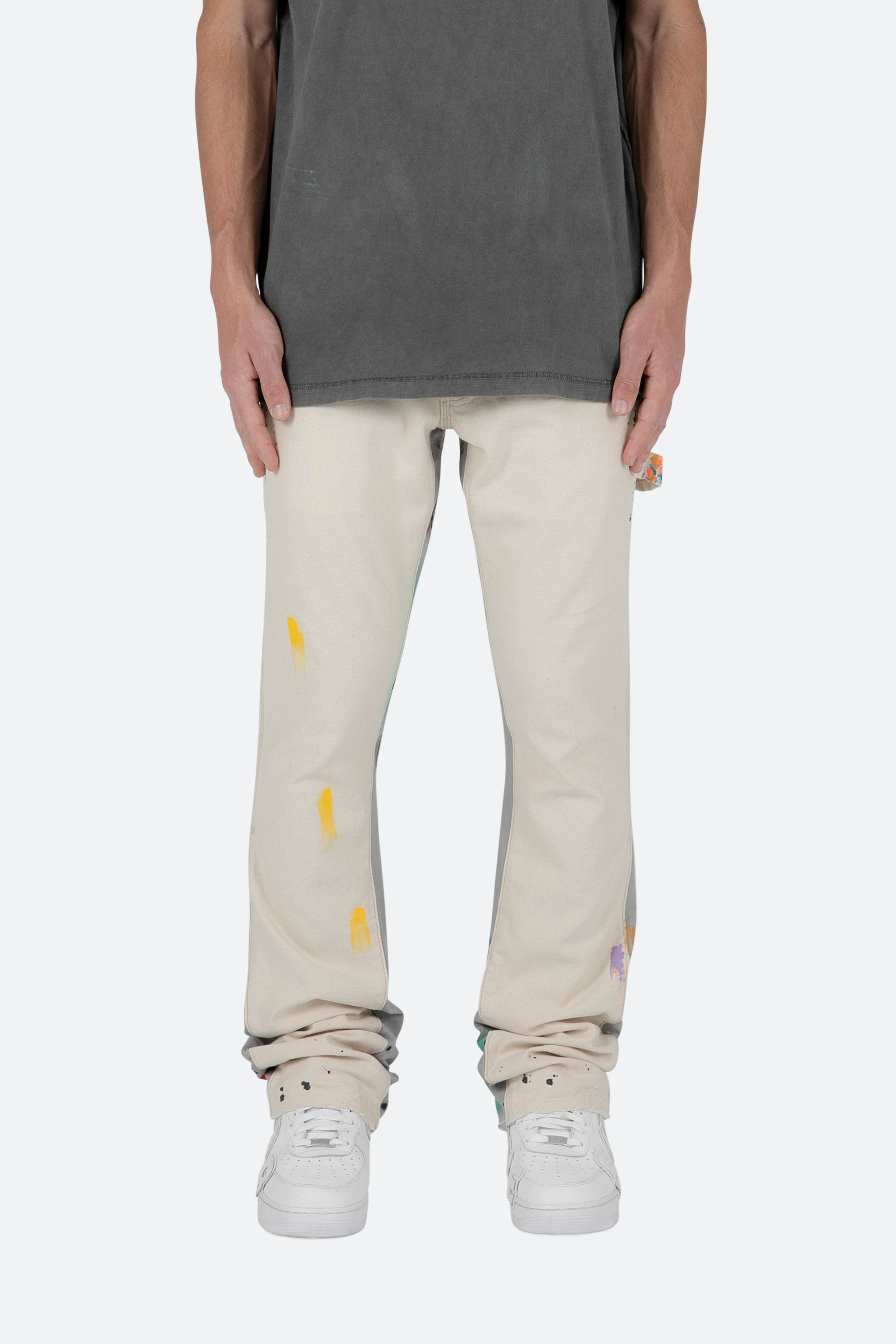 B260 Flare Denim - White sold by MNML product image thumbnail 3