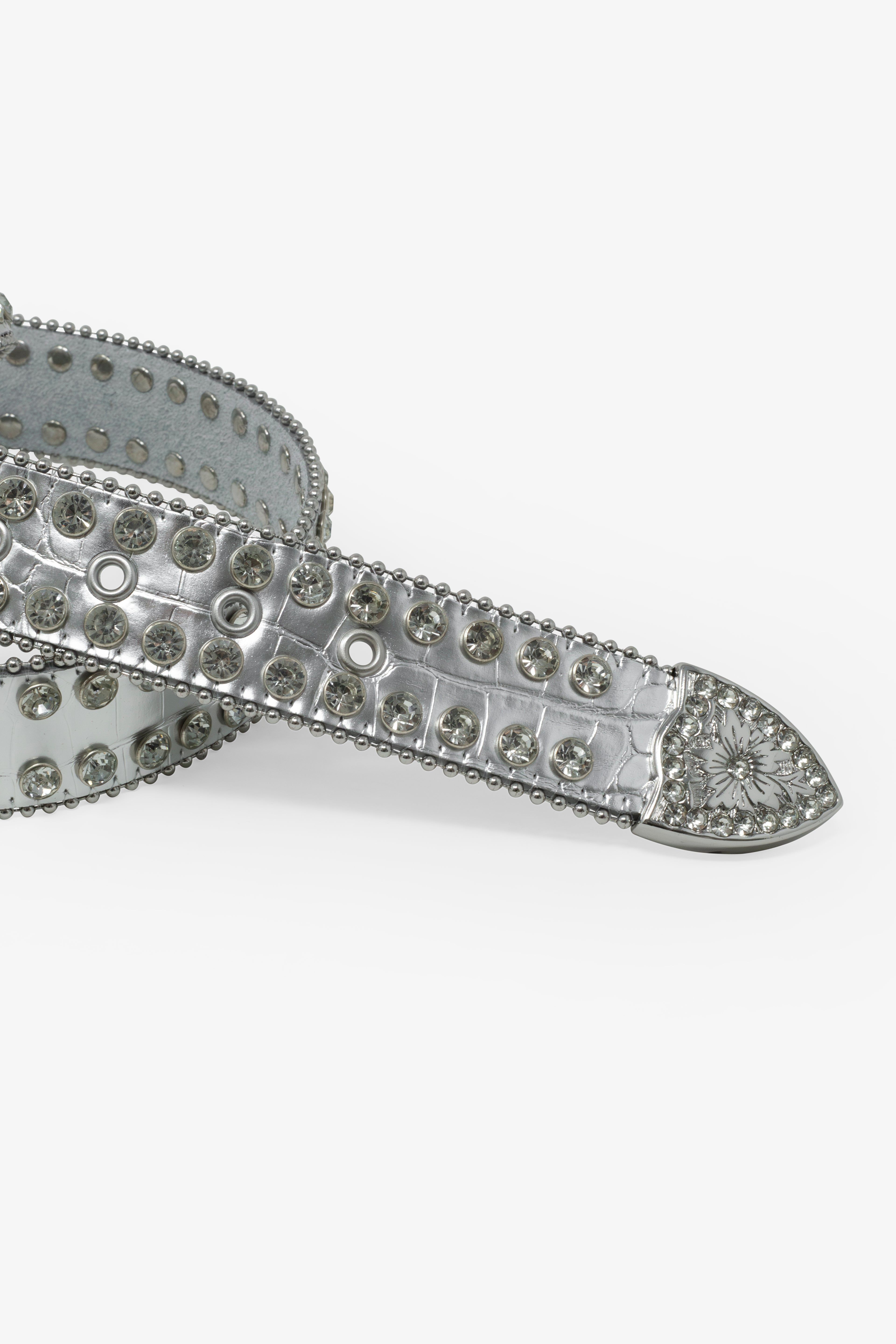 Double Row Studded Belt - Silver sold by MNML product image thumbnail 3