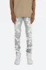 X255 Star Skinny Denim - Light Blue sold by MNML