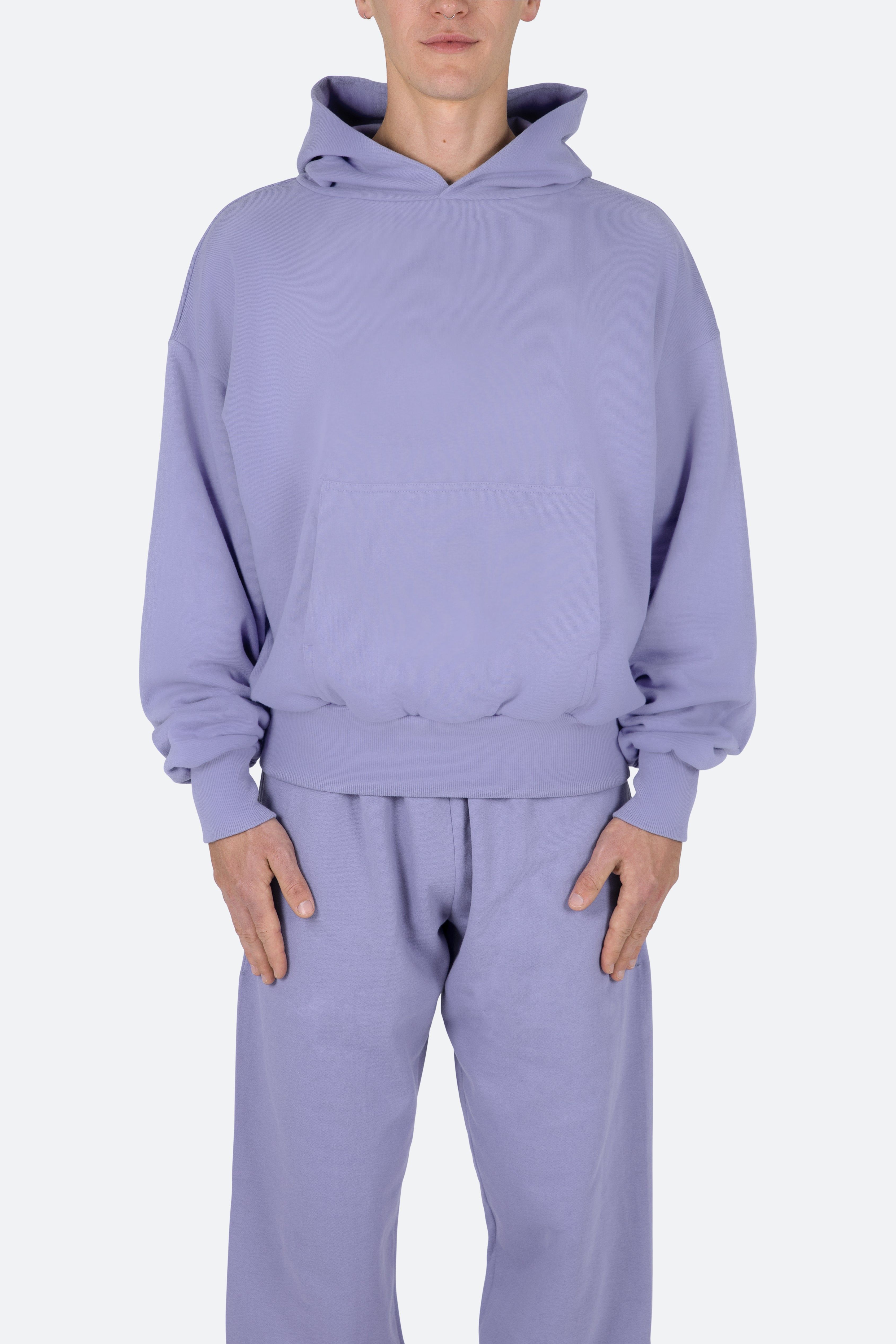 Double Layer Hoodie - Purple sold by MNML product image thumbnail 3
