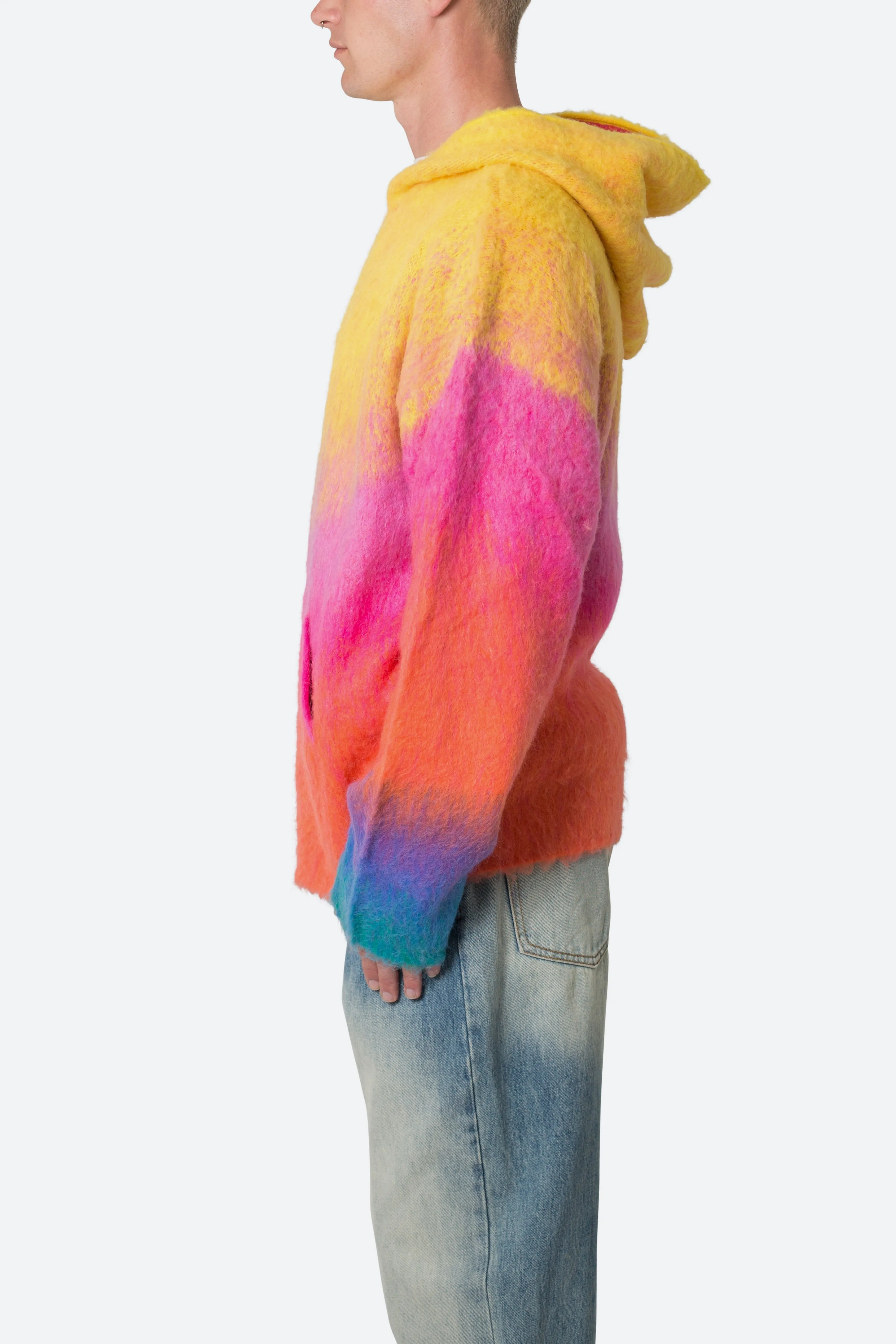 Brushed Gradient Hoodie - Multi sold by MNML product image thumbnail 4