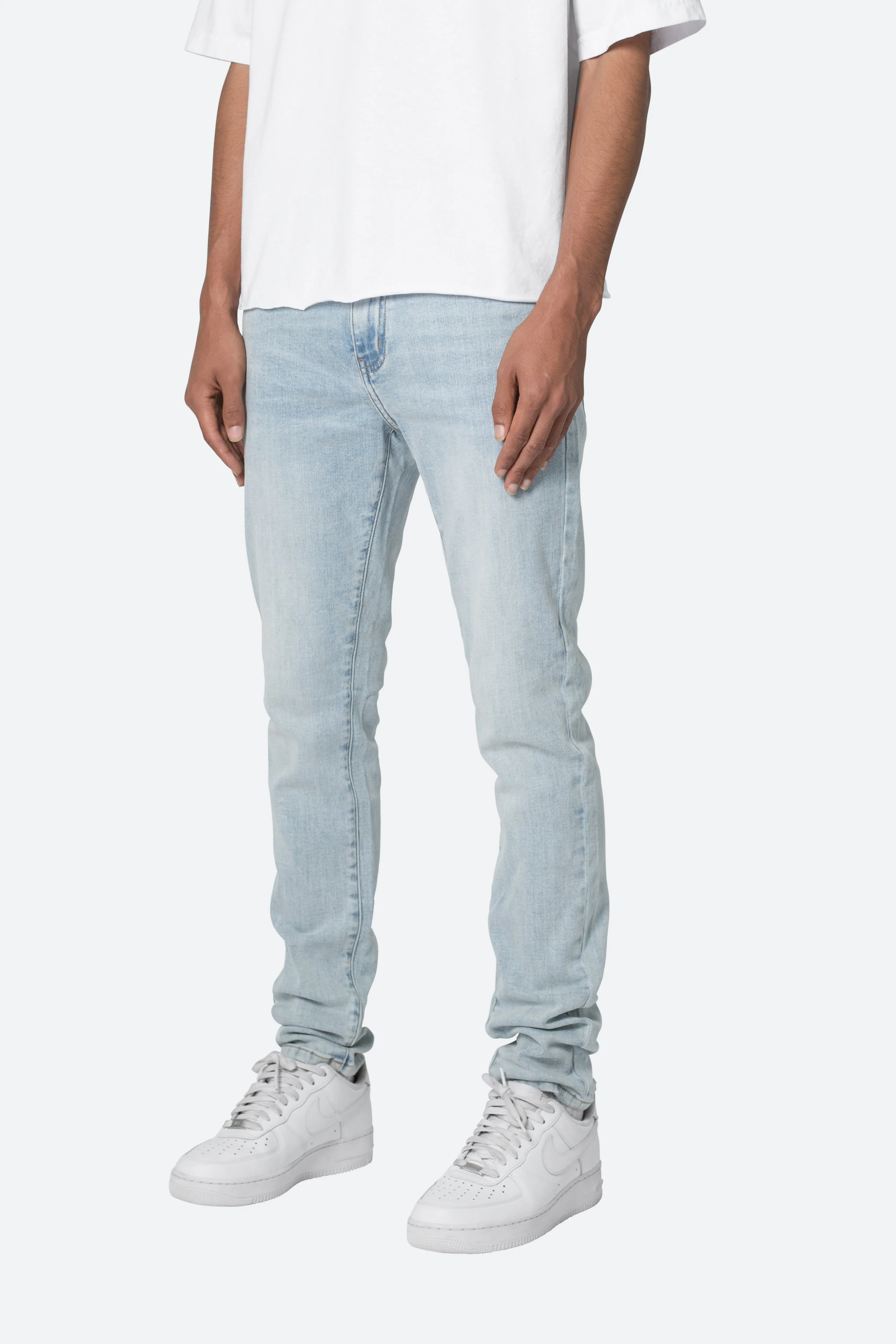 Skinny Every Day Denim - Light Blue sold by MNML product image thumbnail 3