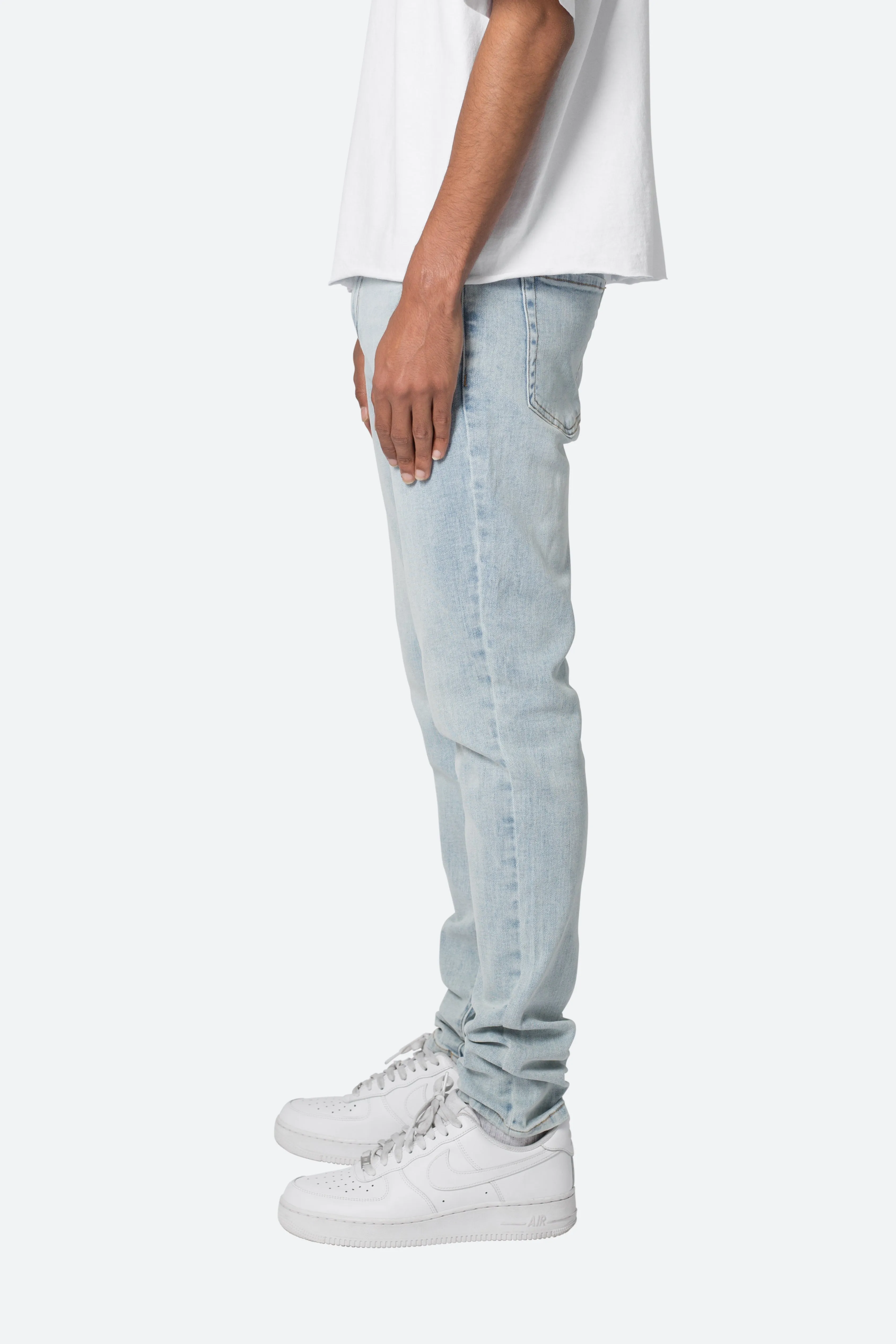 Skinny Every Day Denim - Light Blue sold by MNML product image thumbnail 4