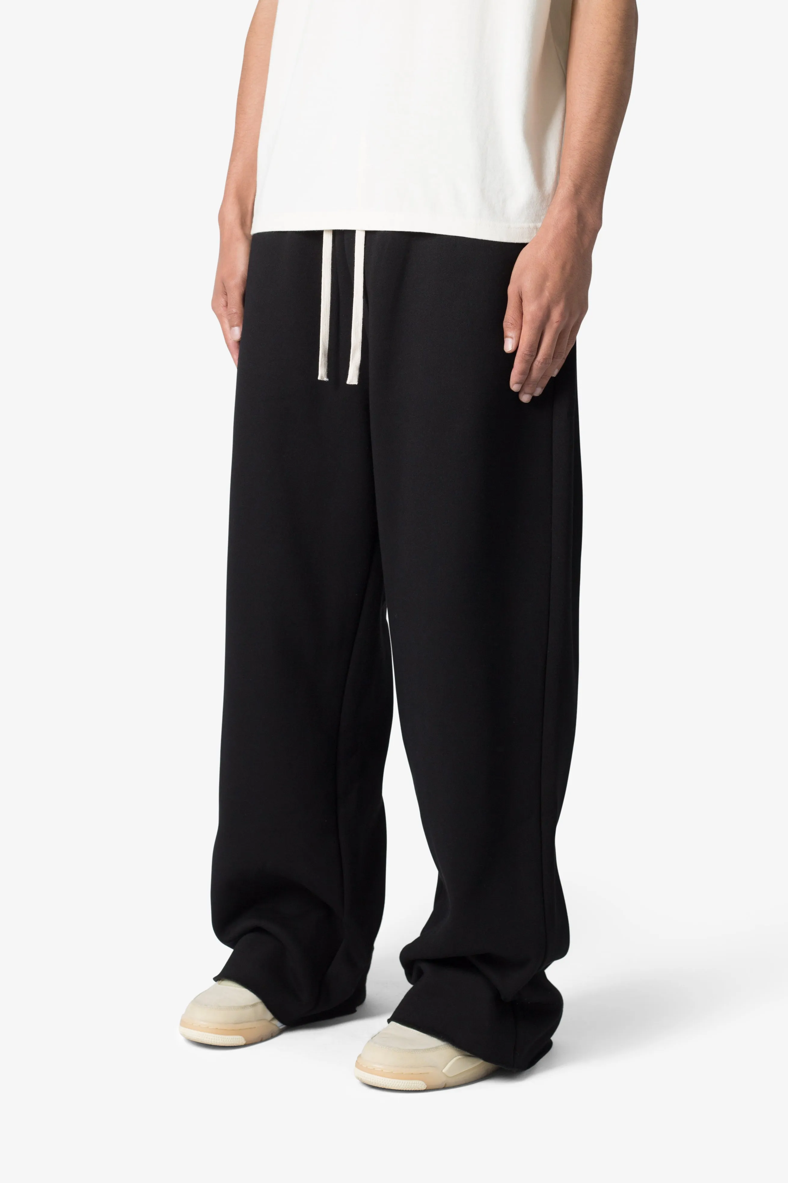 Washed Ultra Baggy Sweatpants - Black sold by MNML product image thumbnail 3
