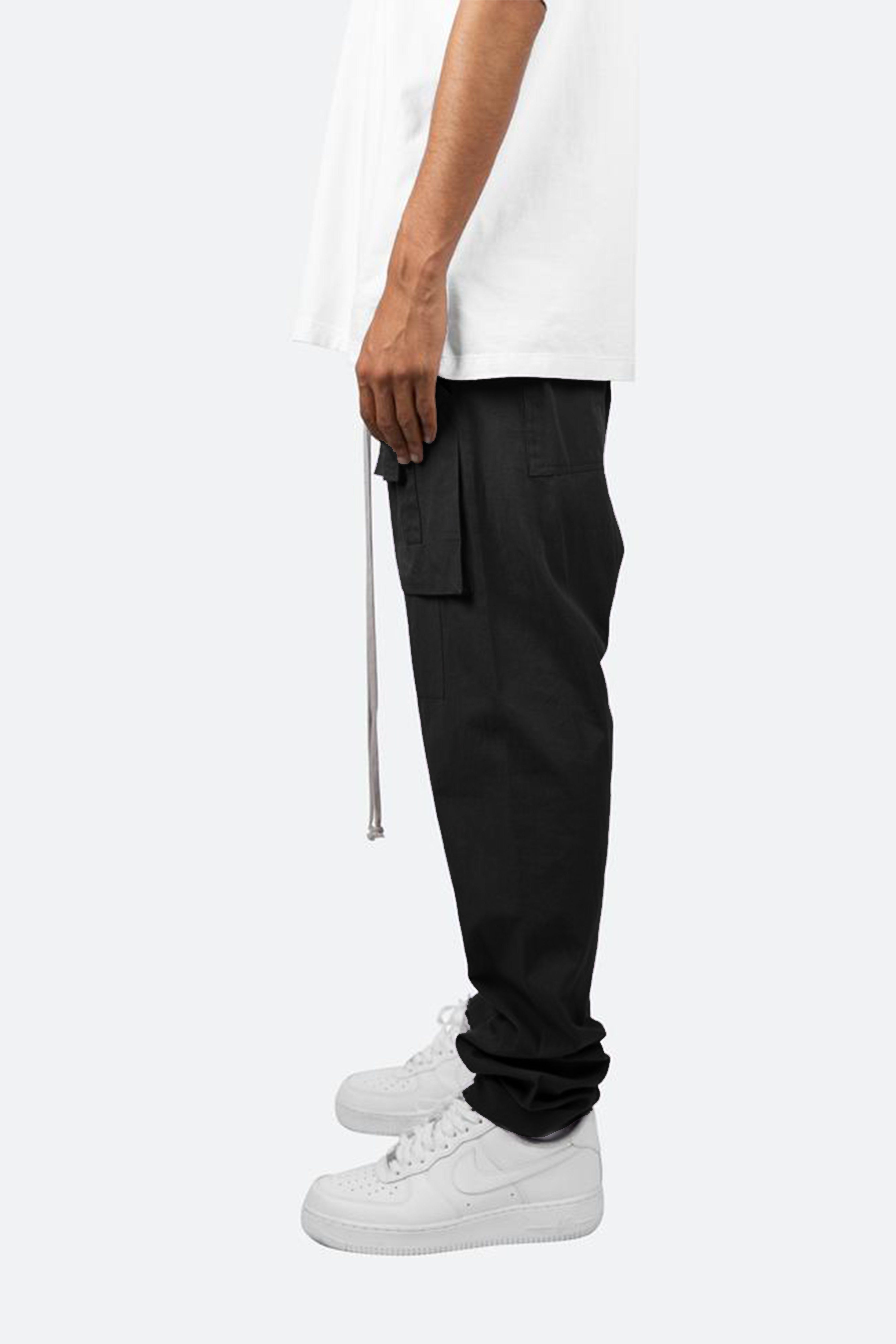 Drop Crotch Cargo Pants - Black sold by MNML product image thumbnail 4