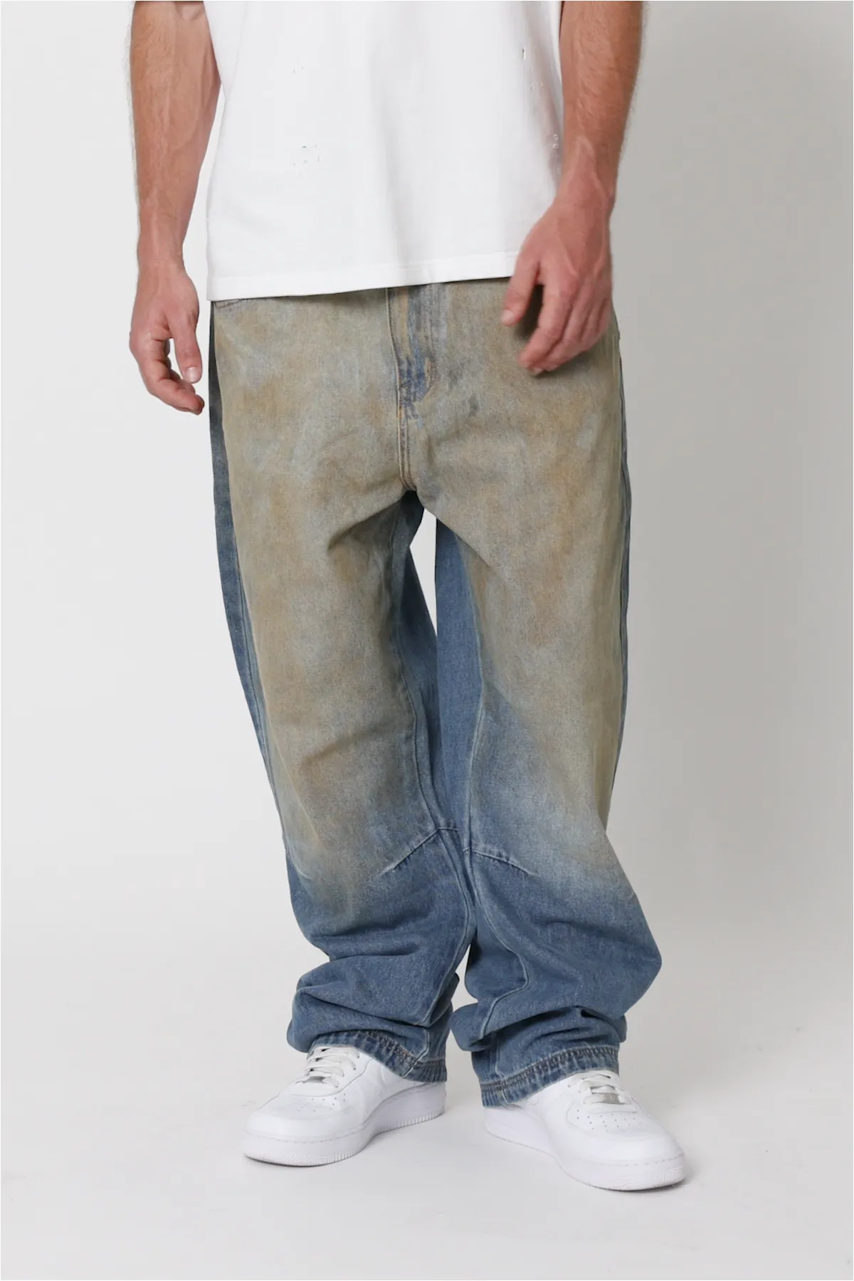 Ultra Baggy Barn Vintage Denim - Blue sold by MNML product image thumbnail 3