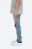 D438 Star Straight Denim - Blue/Black sold by MNML
