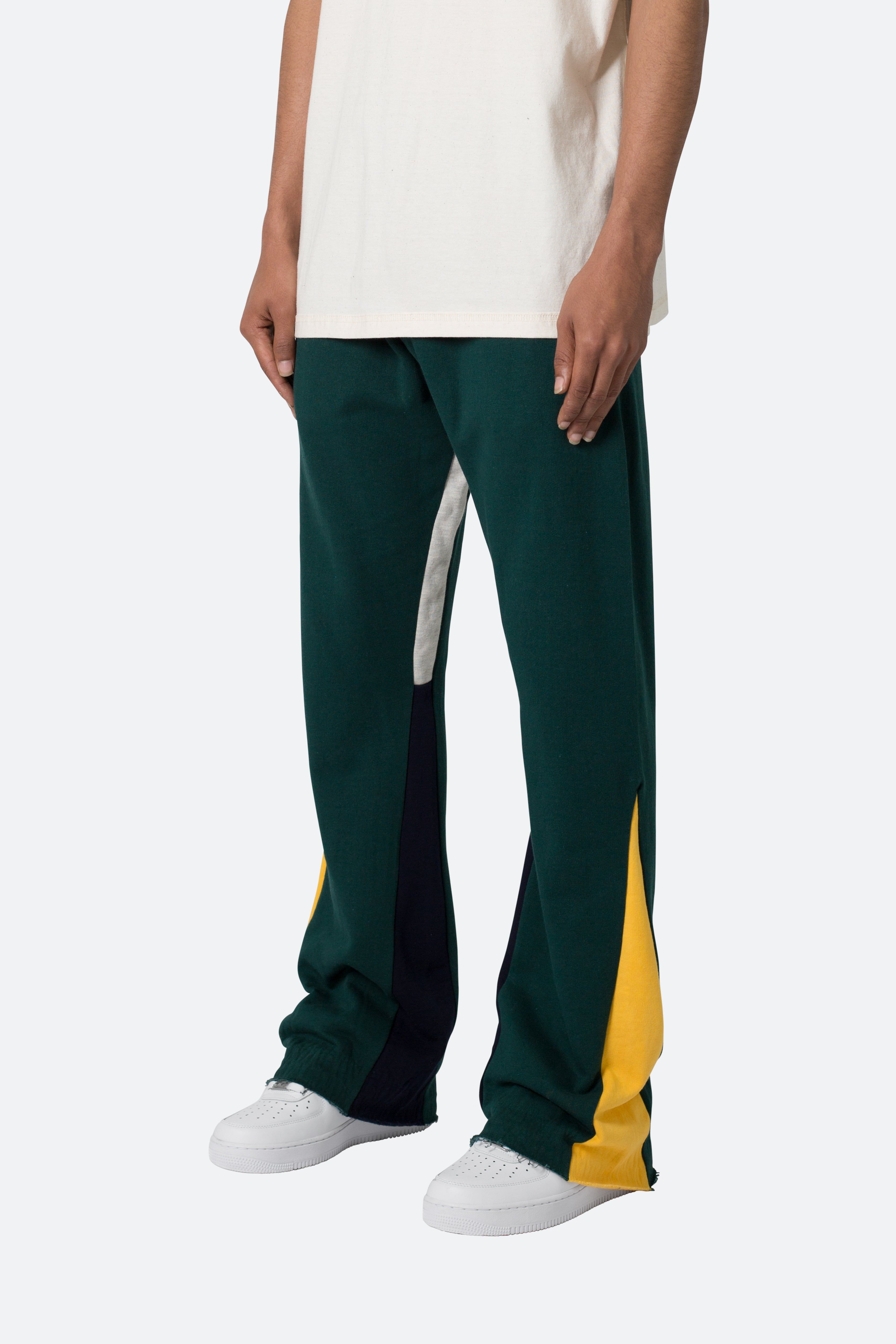 Contrast Bootcut Sweatpants - Green sold by MNML product image thumbnail 4